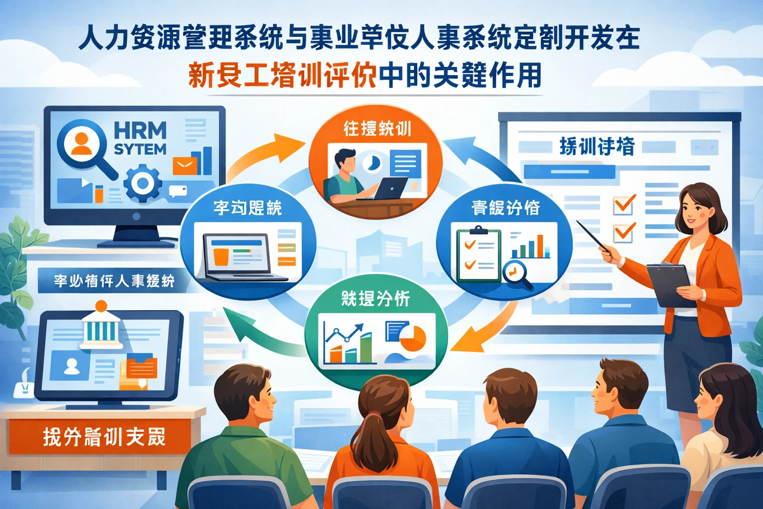 人力资源管理系统与事业单位人事系统定制开发在新员工培训评价中的关键作用