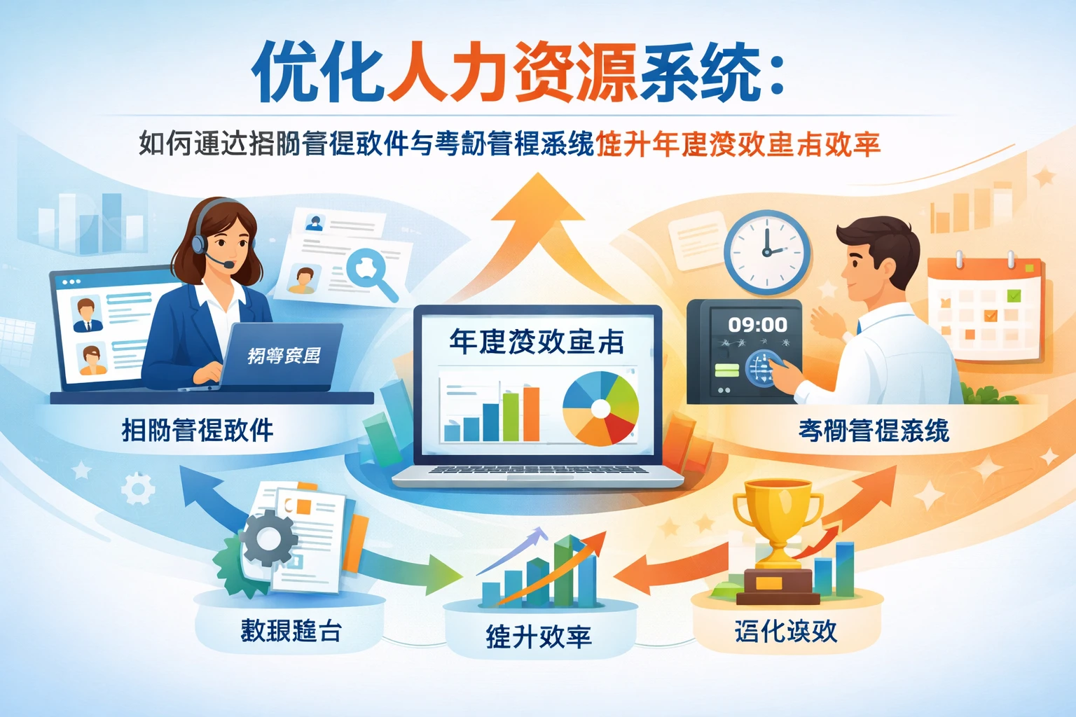 优化人力资源系统:如何通过招聘管理软件与考勤管理系统提升年度绩效盘点效率