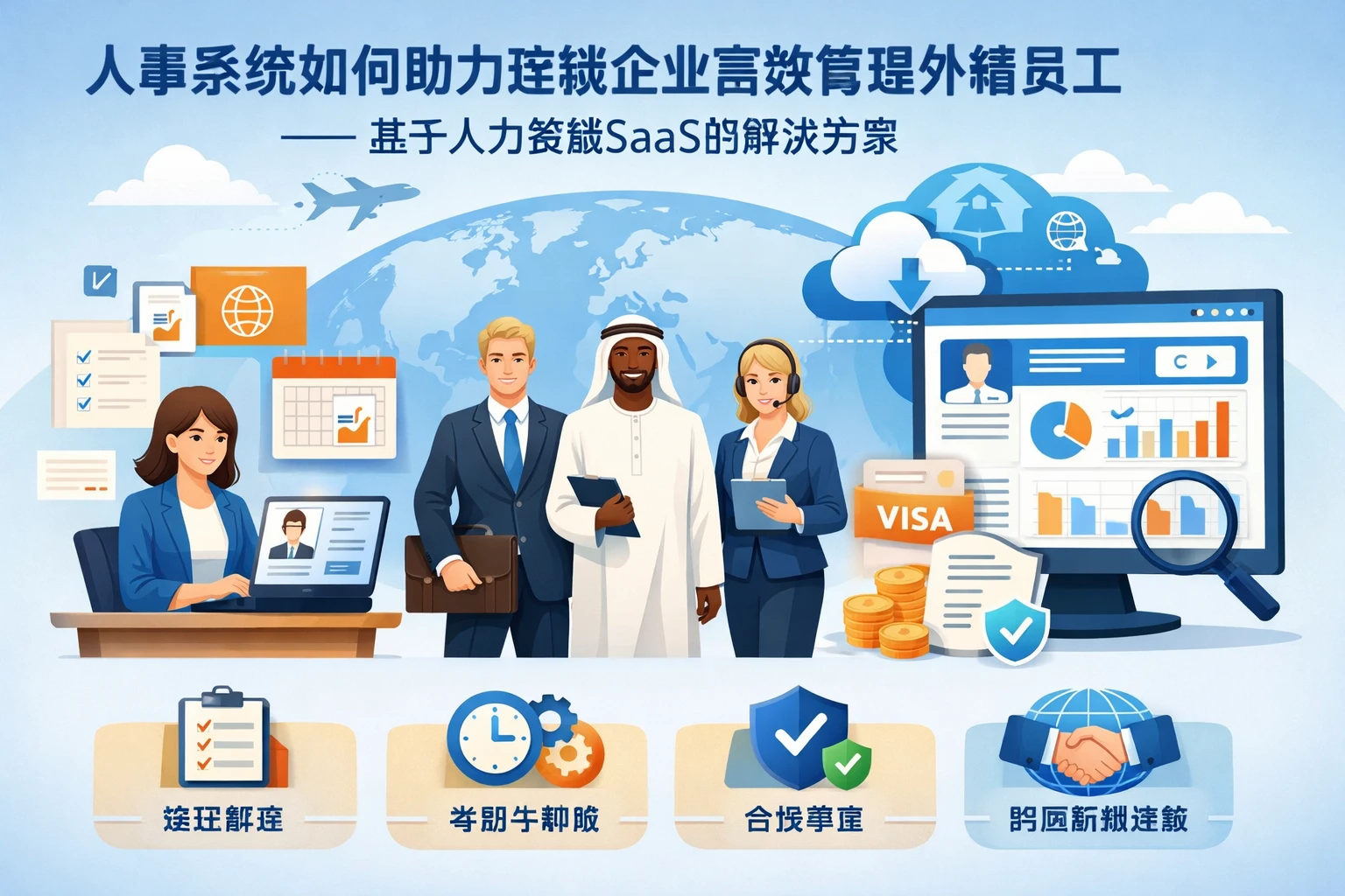 人事系统如何助力连锁企业高效管理外籍员工——基于人力资源SaaS的解决方案