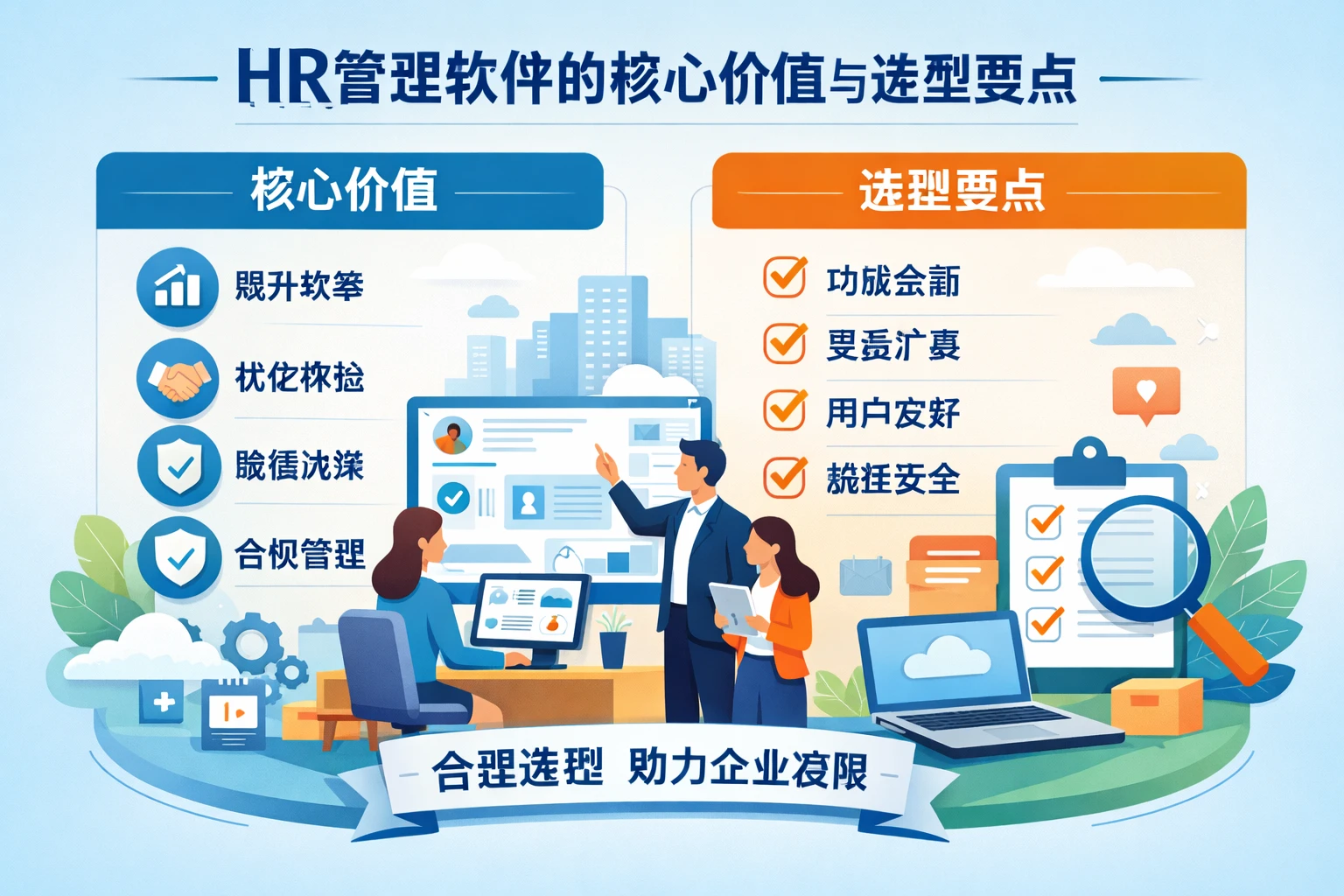 HR管理软件的核心价值与选型要点