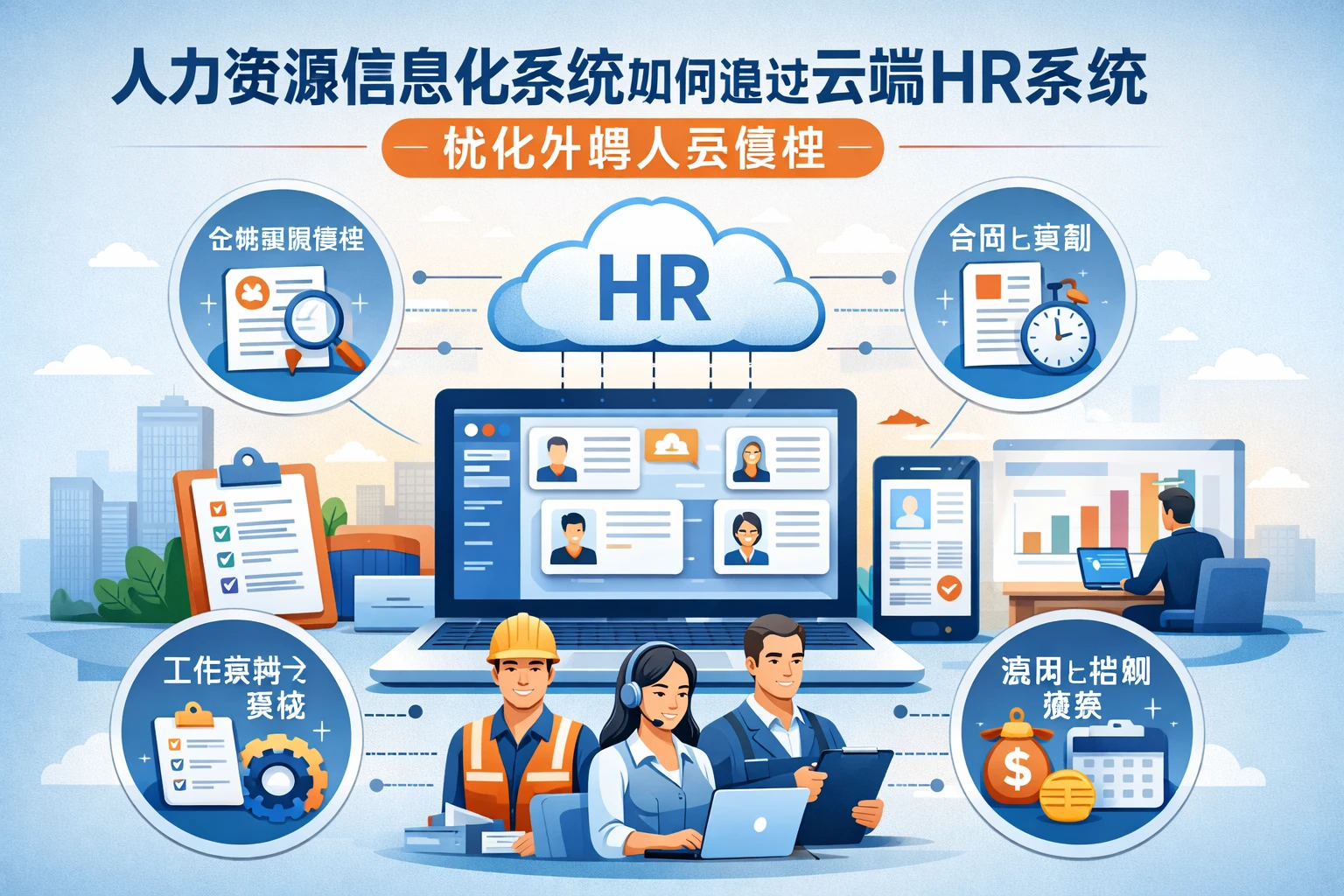 人力资源信息化系统如何通过云端HR系统优化外聘人员管理