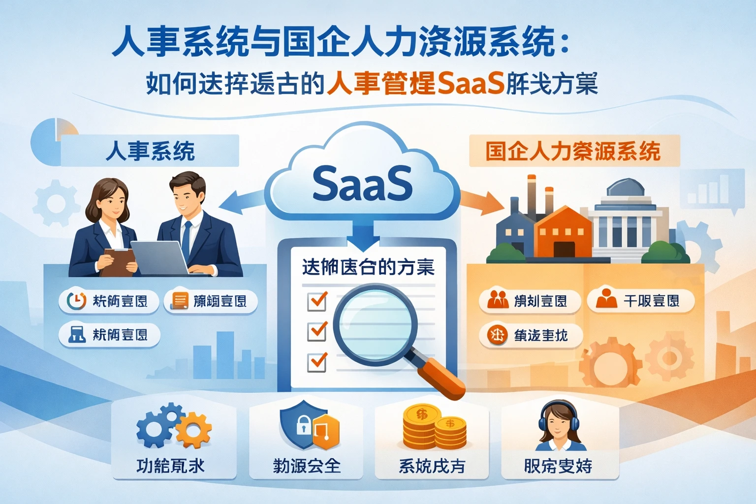 人事系统与国企人力资源系统：如何选择适合的人事管理SaaS解决方案