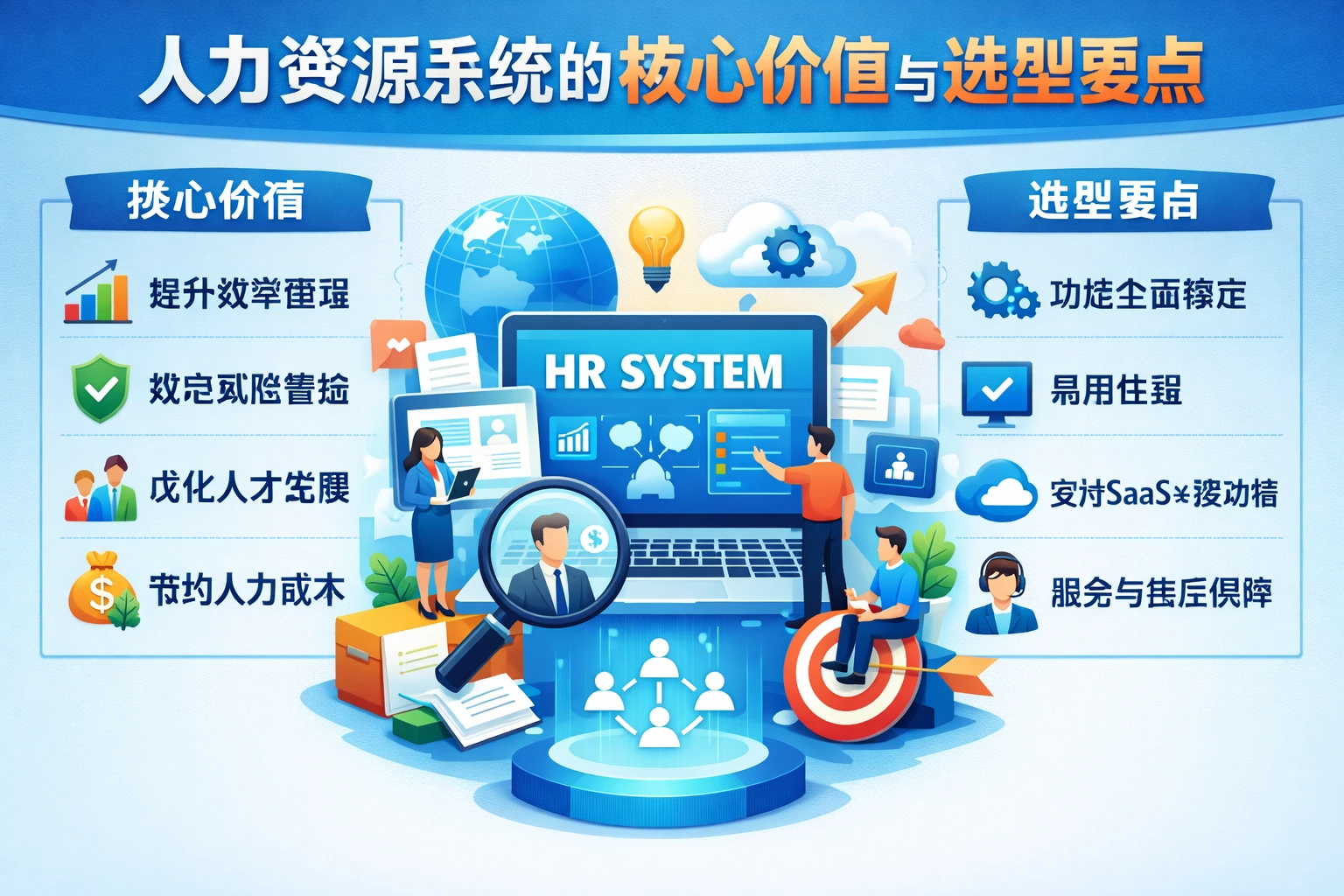 人力资源系统的核心价值与选型要点