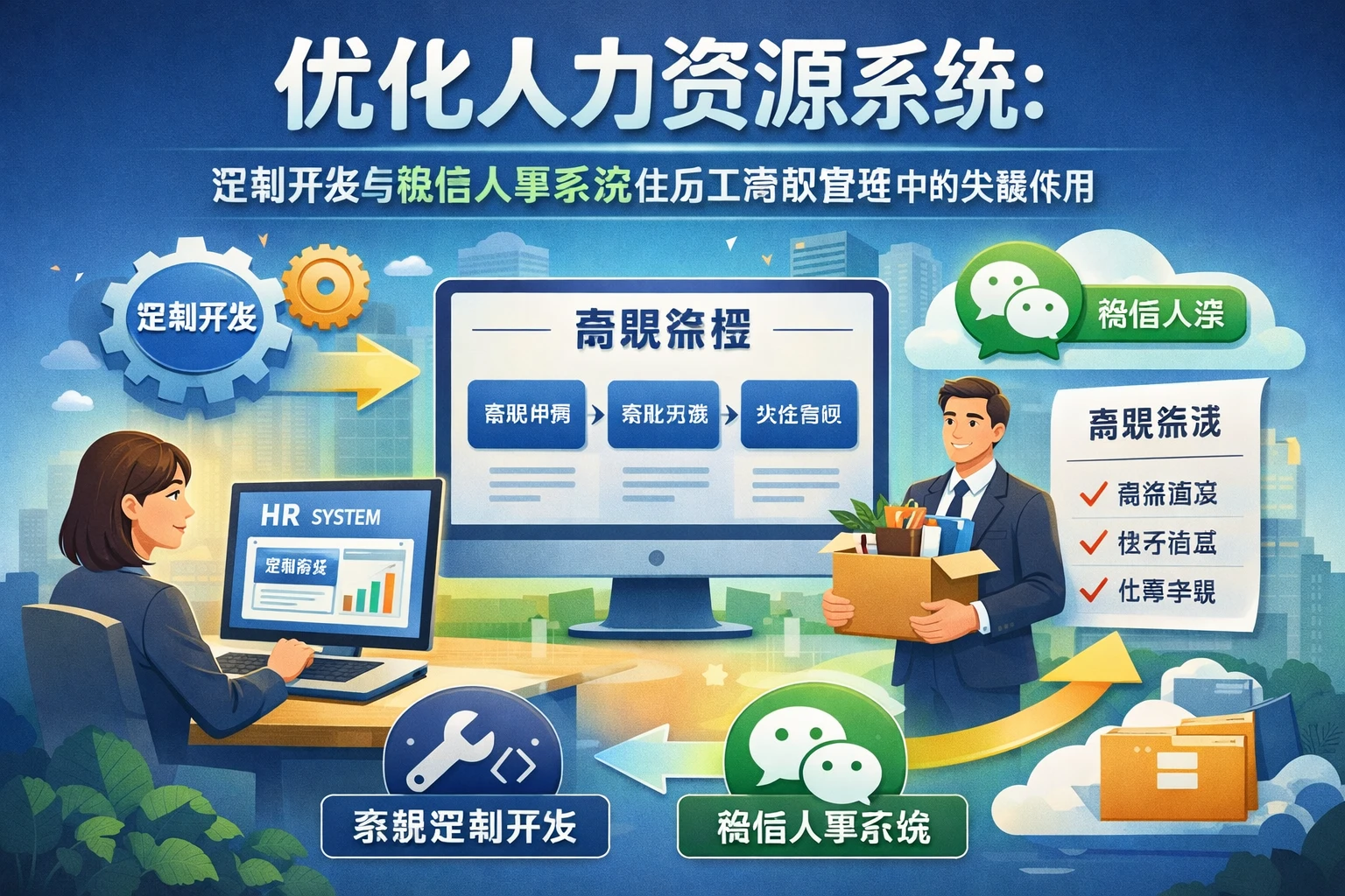 优化人力资源系统：定制开发与微信人事系统在员工离职管理中的关键作用