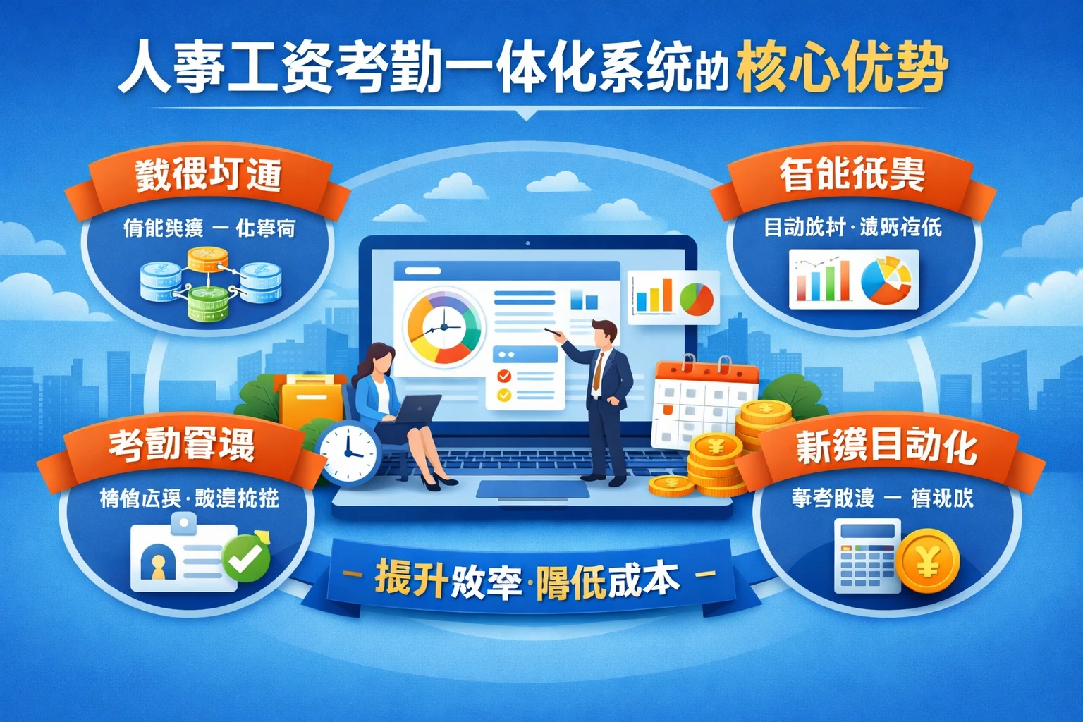 人事工资考勤一体化系统的核心优势