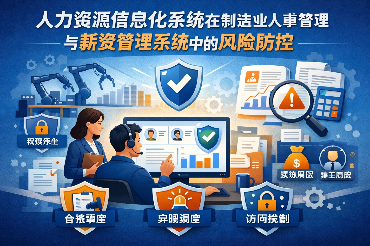 人力资源信息化系统在制造业人事管理与薪资管理系统中的风险防控