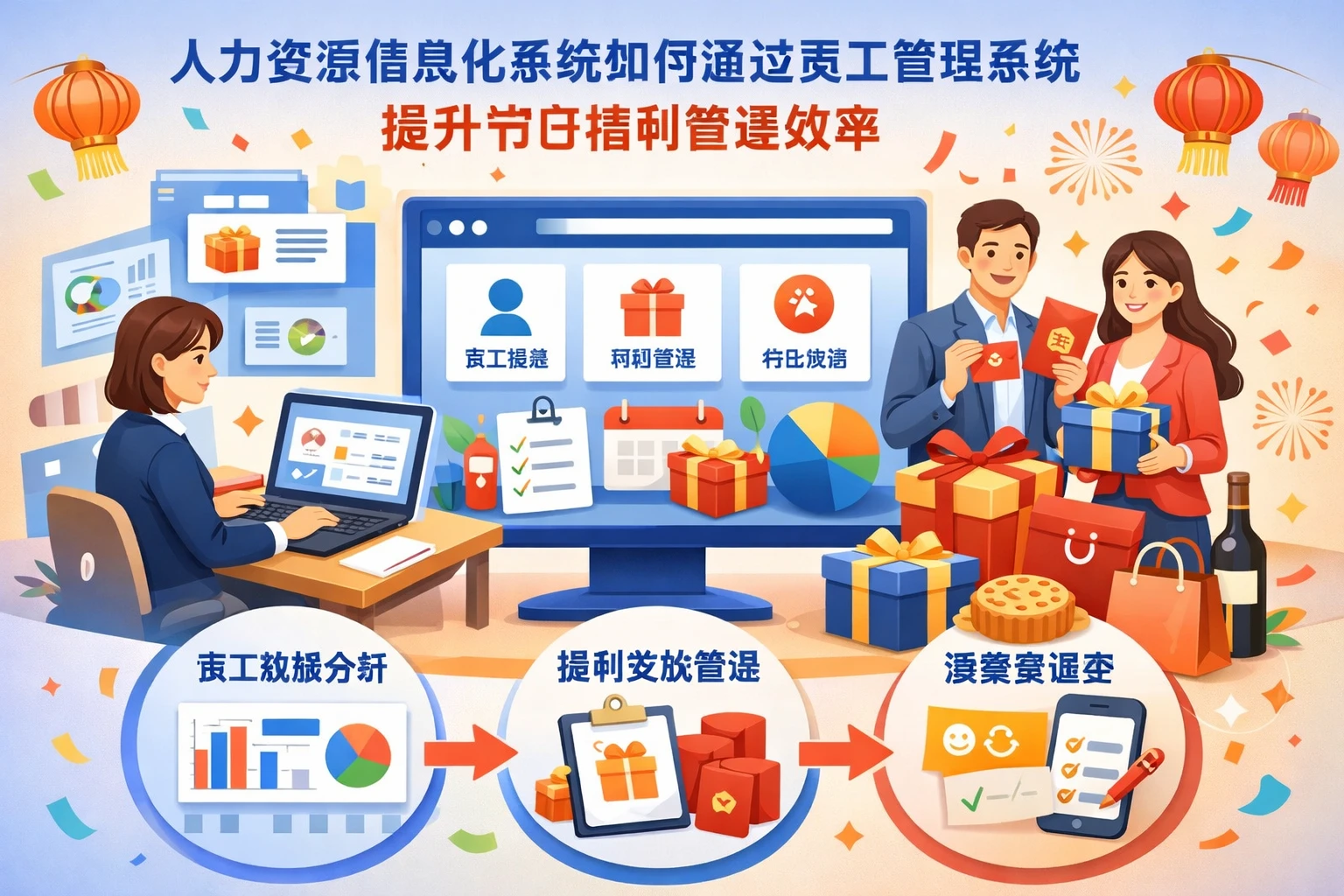 人力资源信息化系统如何通过员工管理系统提升节日福利管理效率