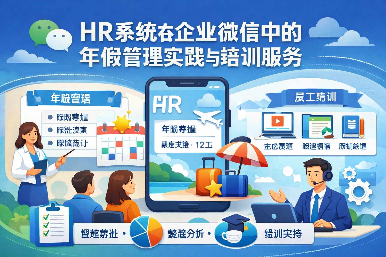 HR系统在企业微信中的年假管理实践与培训服务