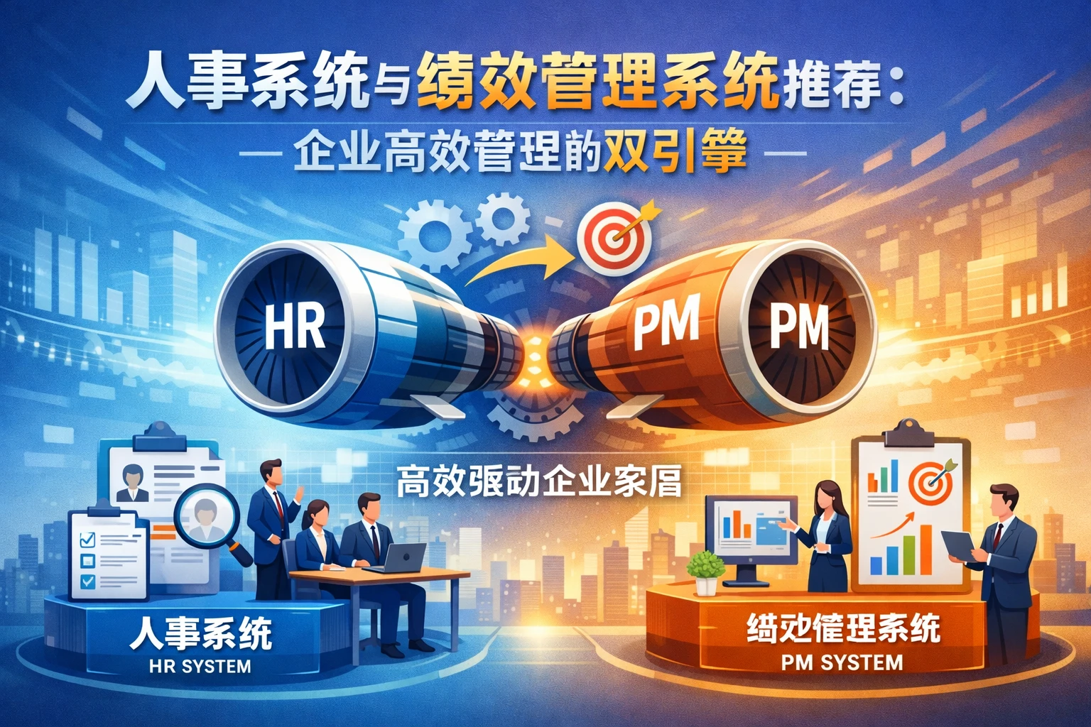 人事系统与绩效管理系统推荐：企业高效管理的双引擎