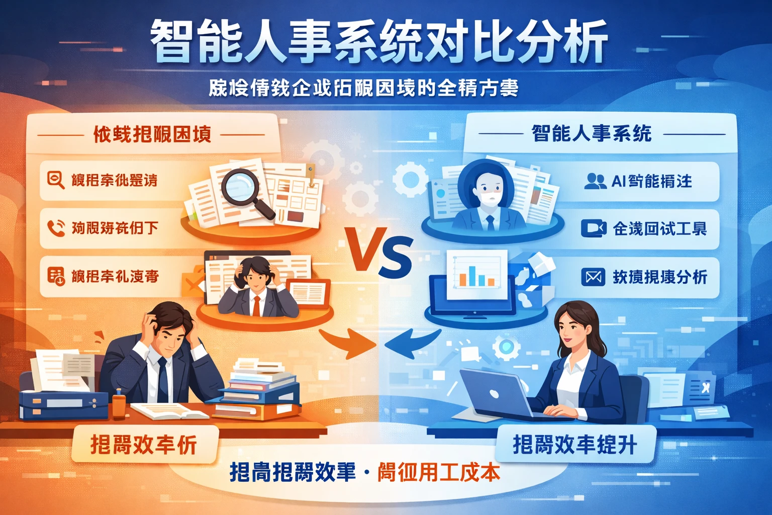 智能人事系统对比分析：解决传统企业招聘困境的全新方案