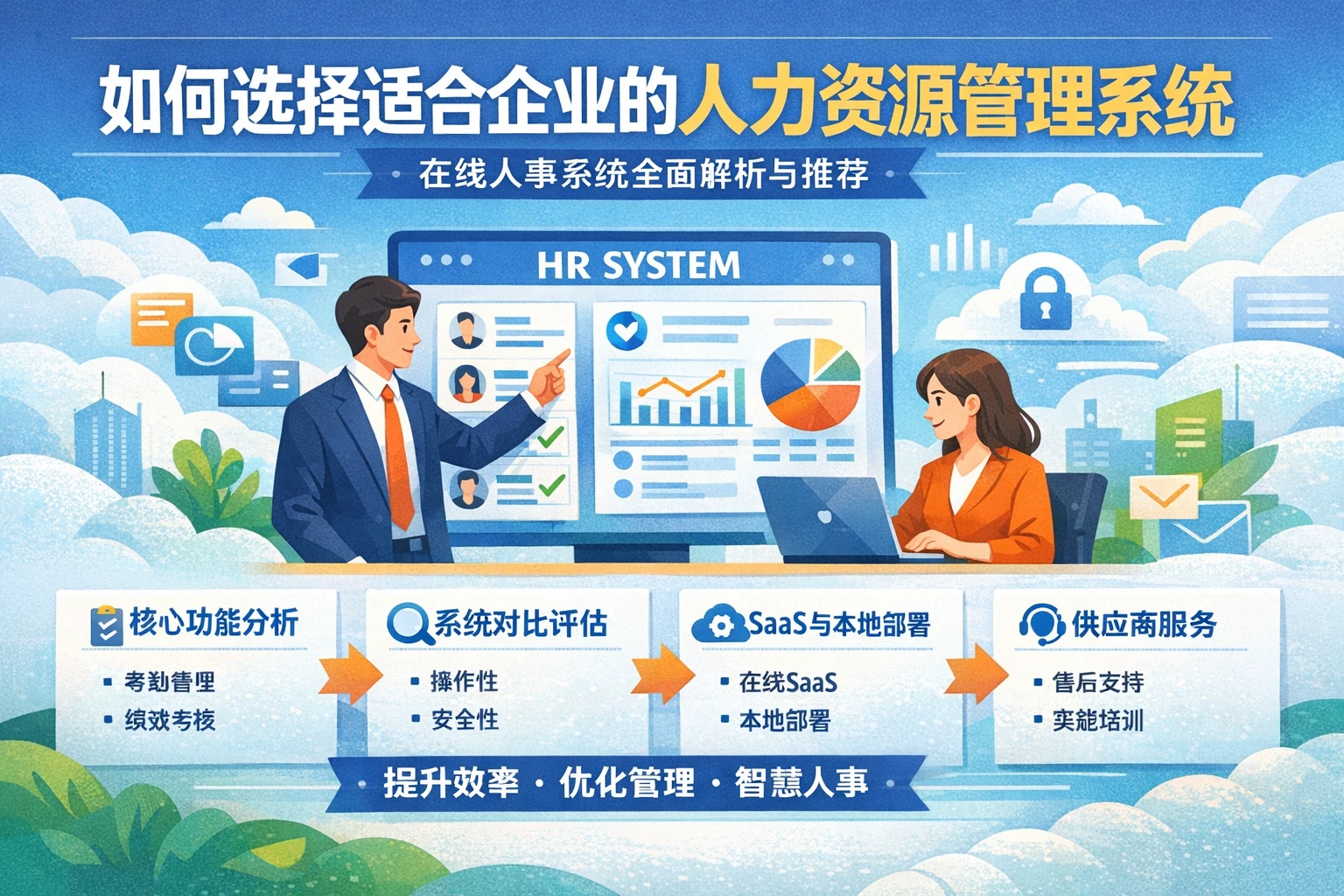 如何选择适合企业的人力资源管理系统：在线人事系统全面解析与推荐