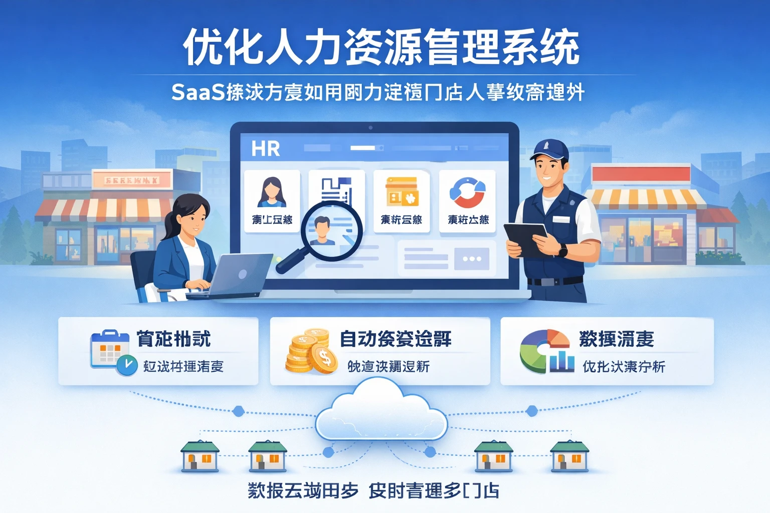 优化人力资源管理系统：SaaS解决方案如何助力连锁门店人事效率提升