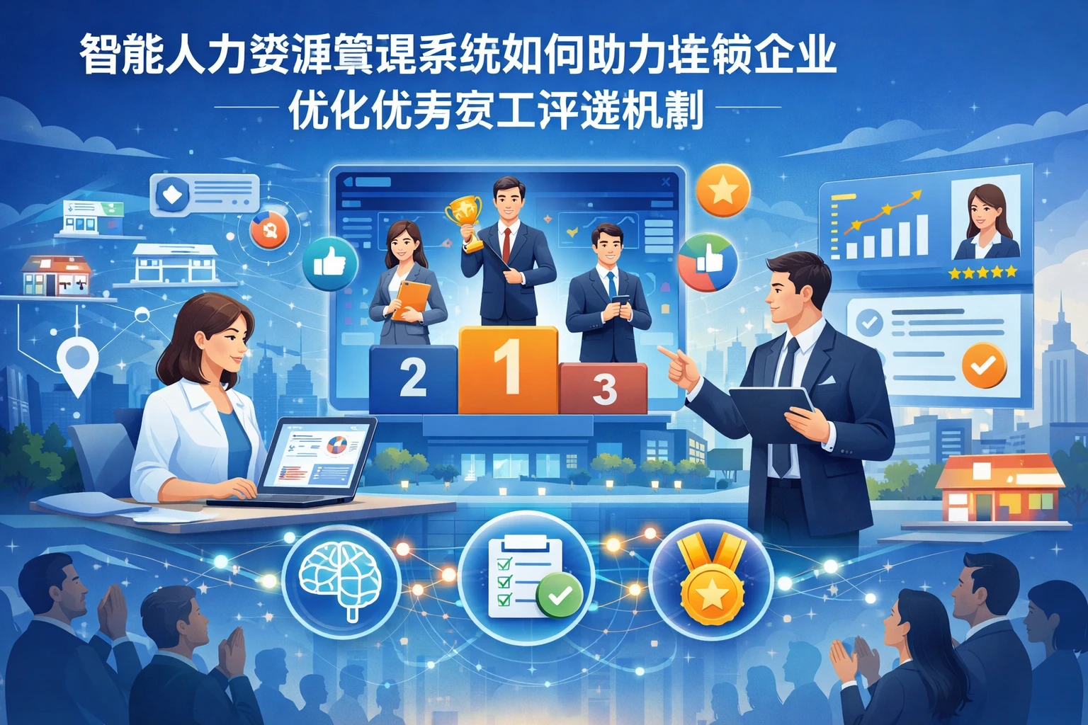 智能人力资源管理系统如何助力连锁企业优化优秀员工评选机制