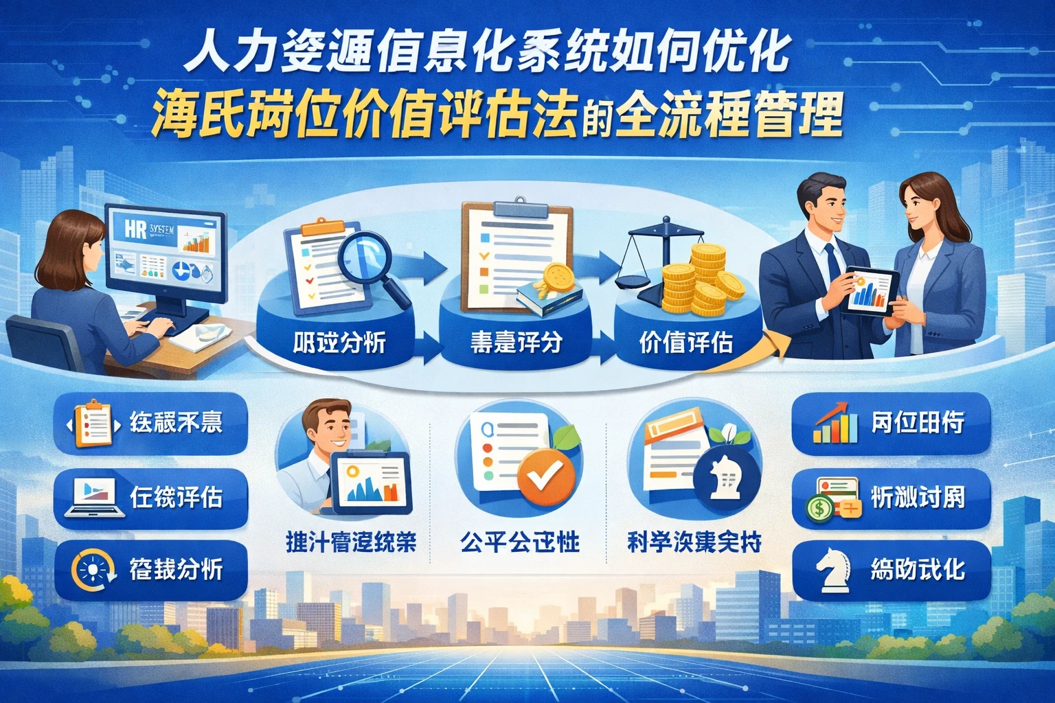 人力资源信息化系统如何优化海氏岗位价值评估法的全流程管理