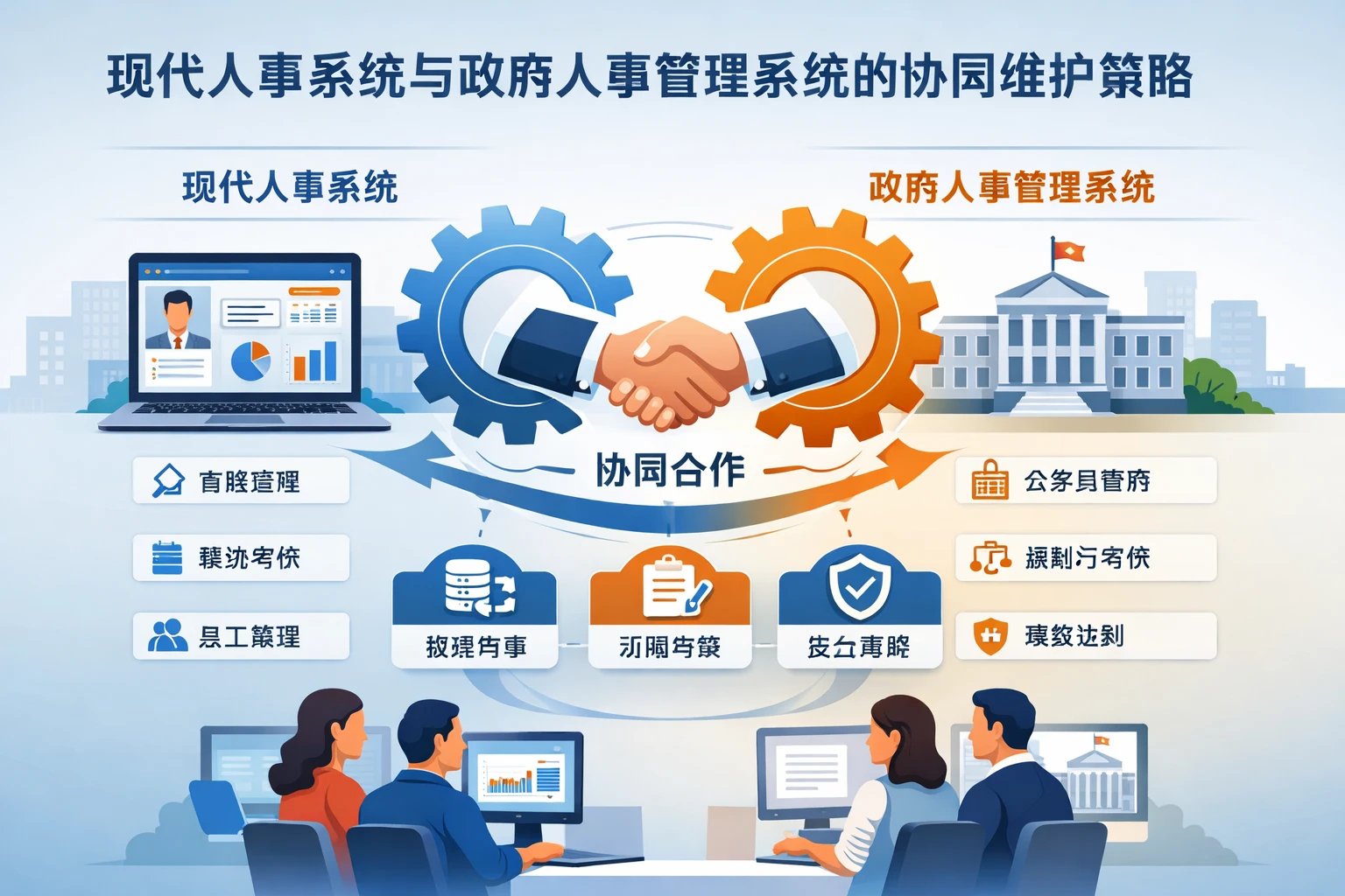 现代人事系统与政府人事管理系统的协同维护策略