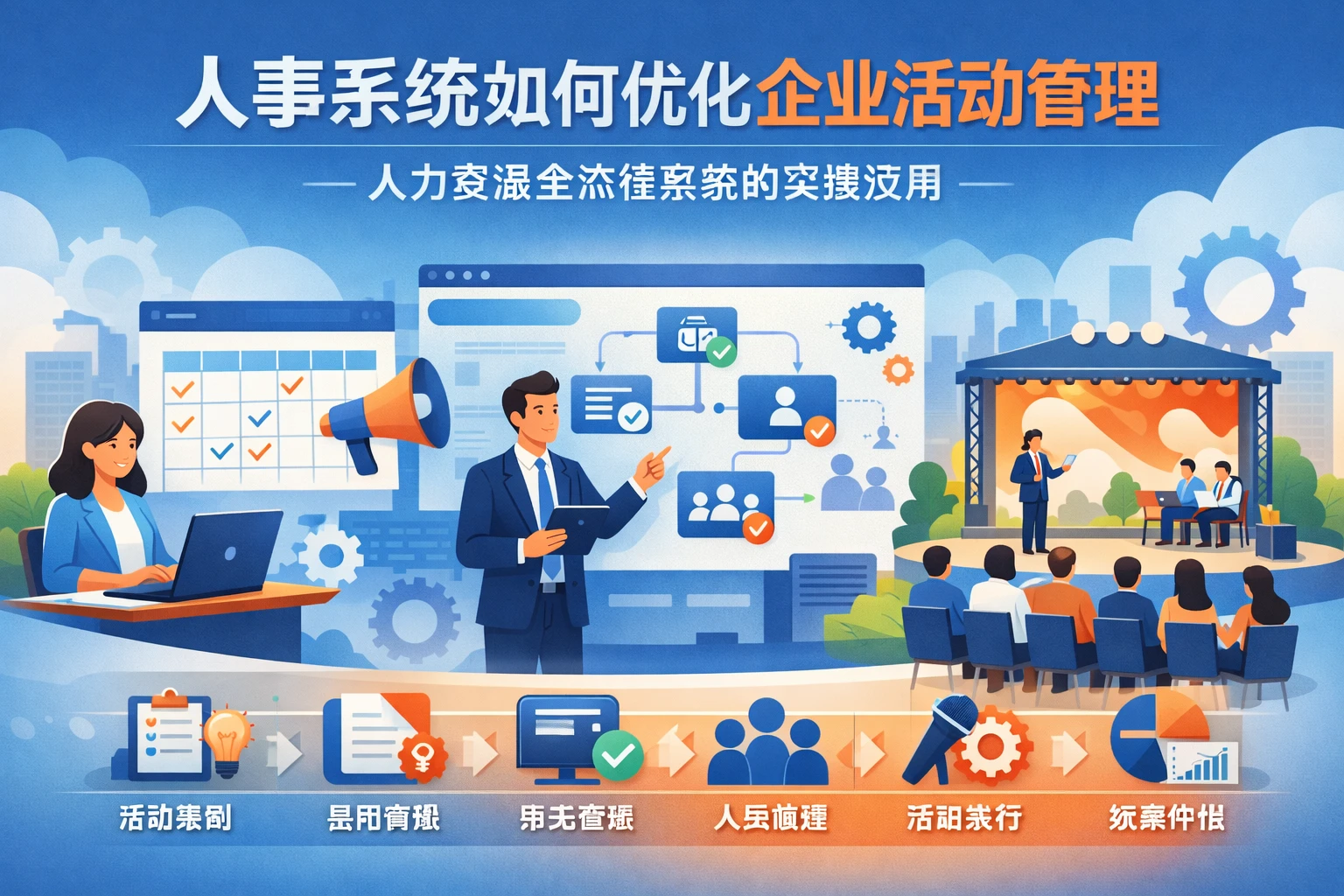人事系统如何优化企业活动管理：人力资源全流程系统的实践应用