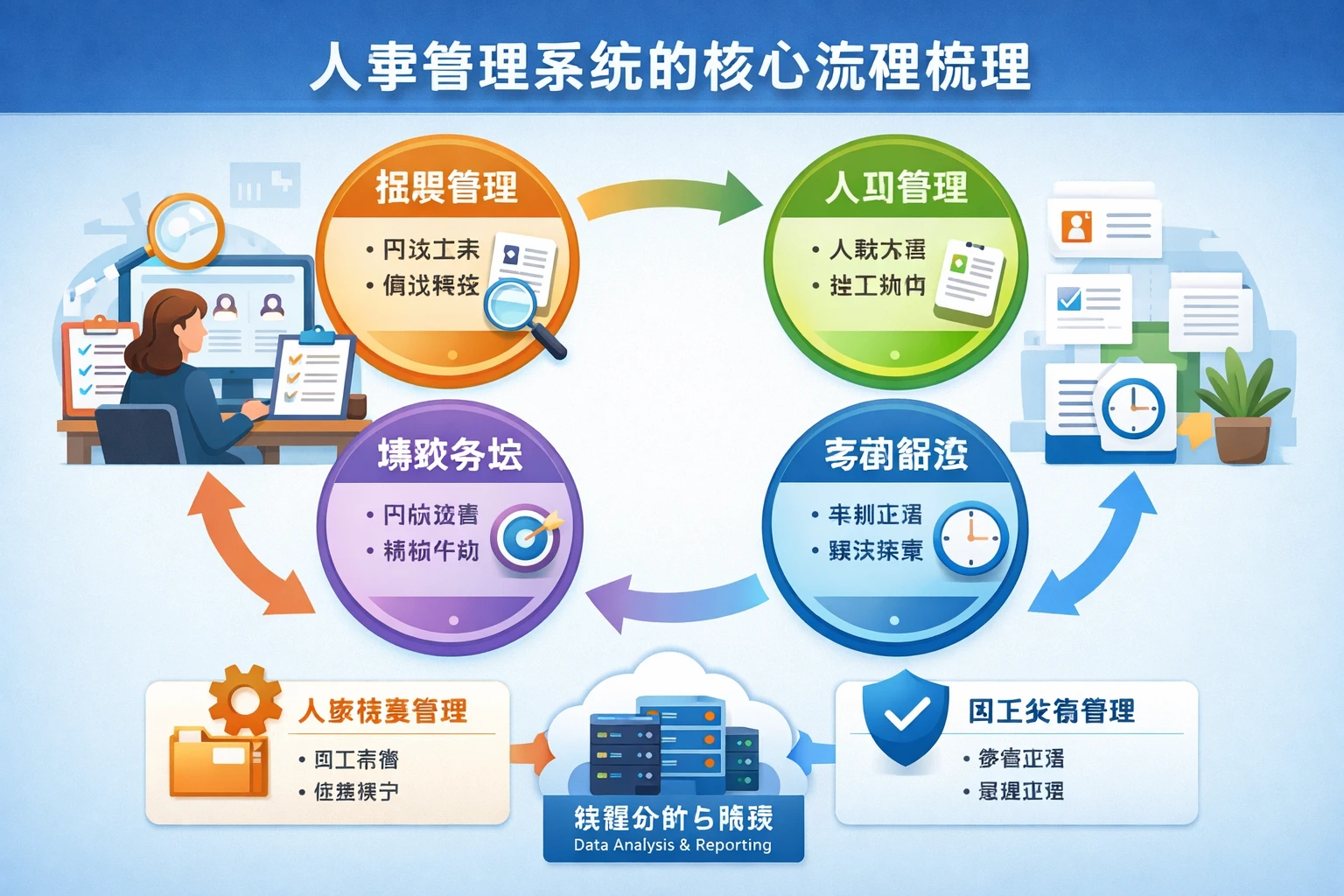 人事管理系统的核心流程梳理