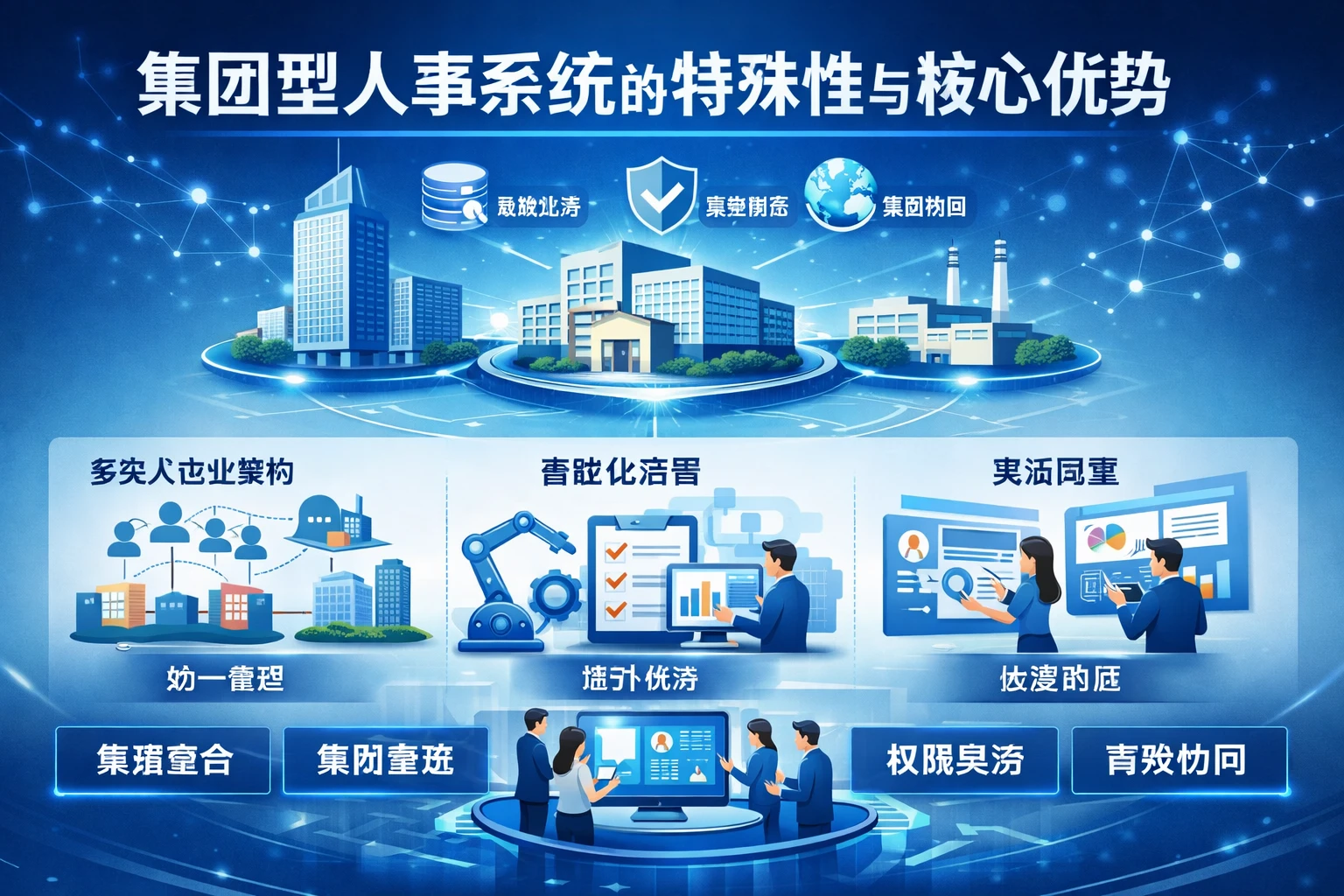 集团型人事系统的特殊性与核心优势
