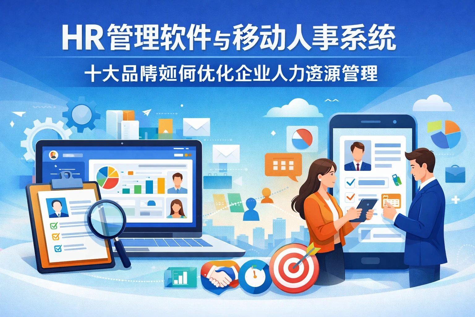 HR管理软件与移动人事系统：十大品牌如何优化企业人力资源管理