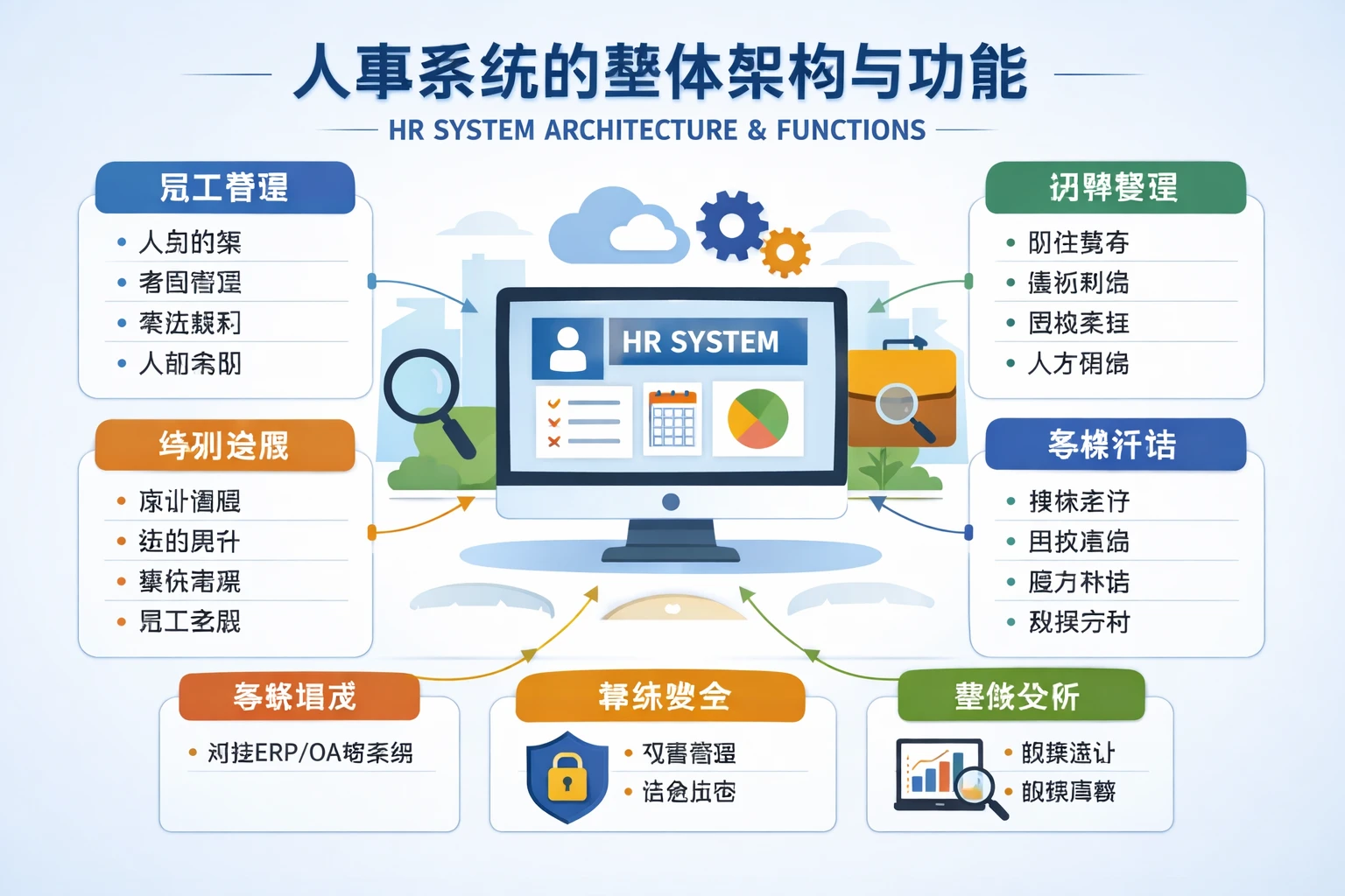 人事系统的整体架构与功能