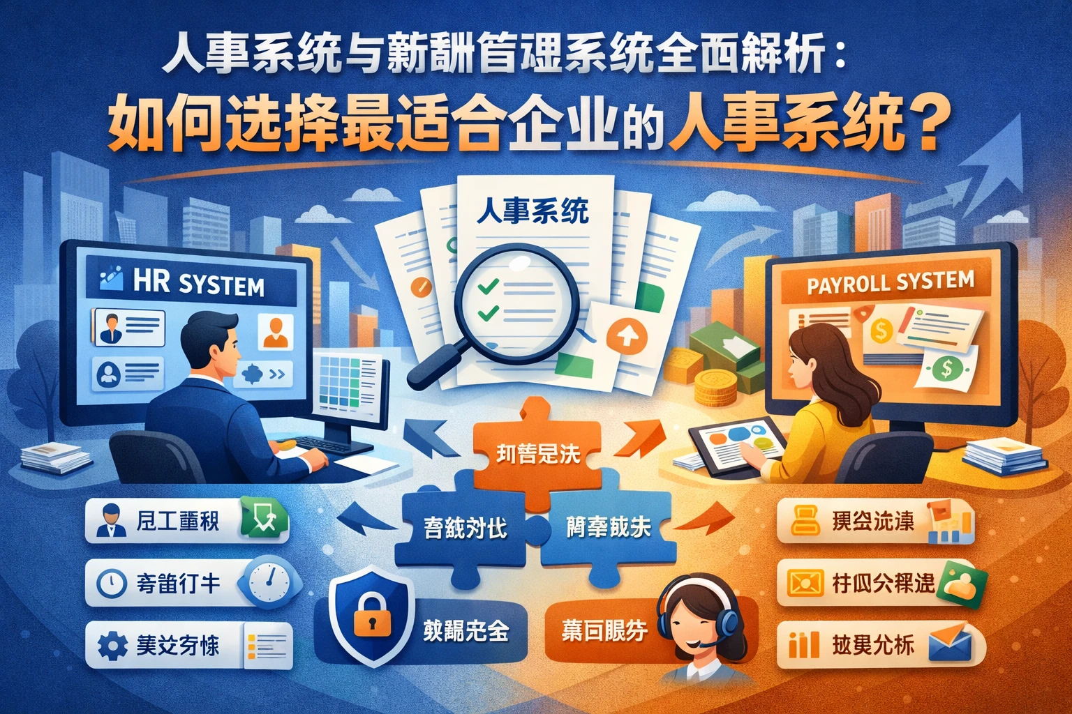 人事系统与薪酬管理系统全面解析:如何选择最适合企业的人事系统?
