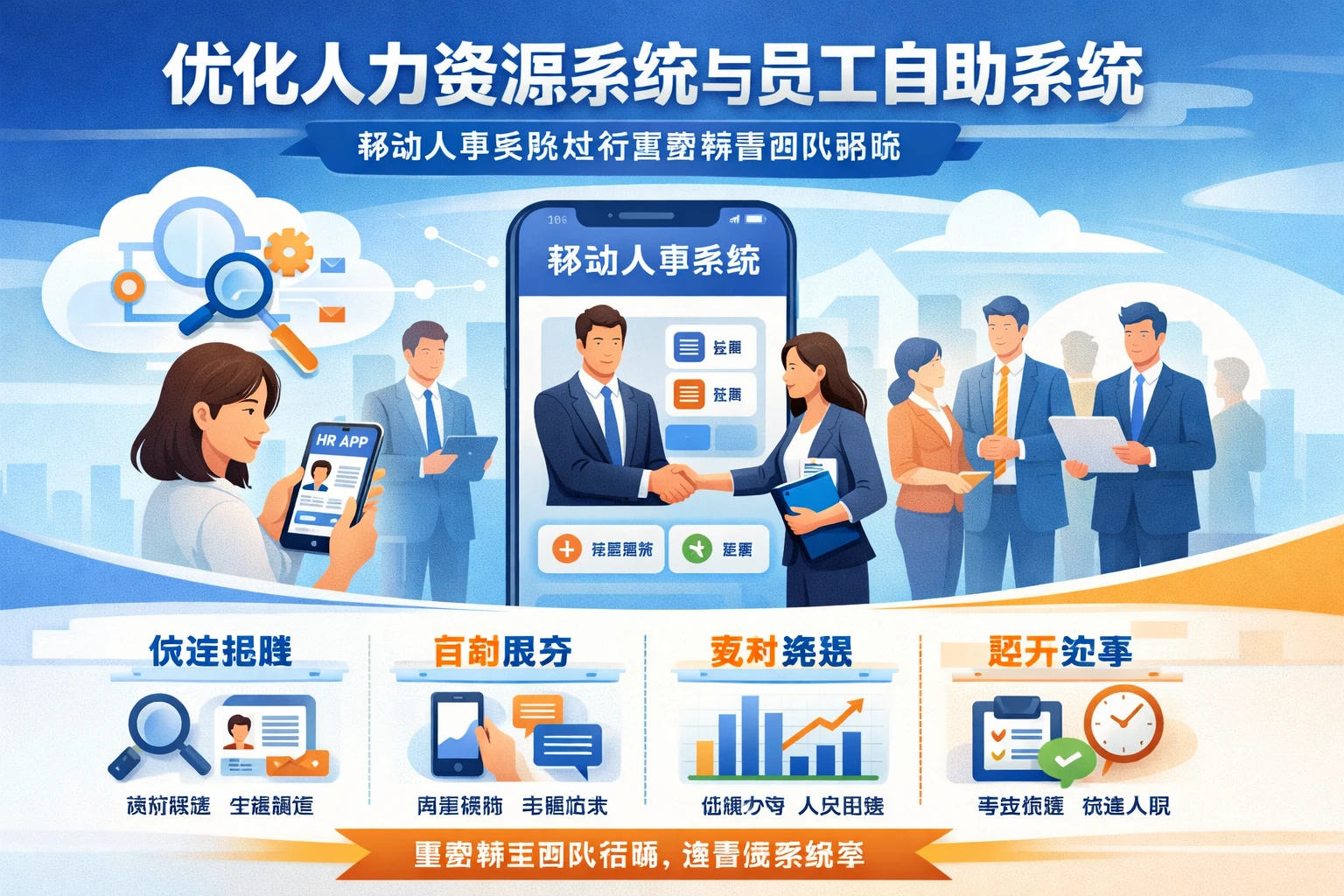 优化人力资源系统与员工自助系统：移动人事系统如何重塑销售团队招聘