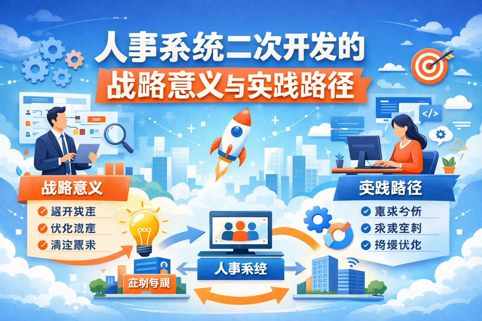 人事系统二次开发的战略意义与实践路径