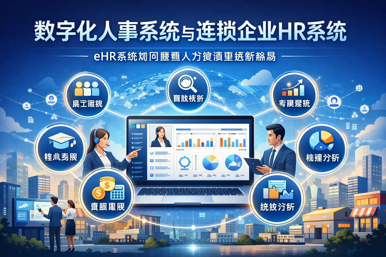 数字化人事系统与连锁企业HR系统：ehr系统如何重塑人力资源管理新格局