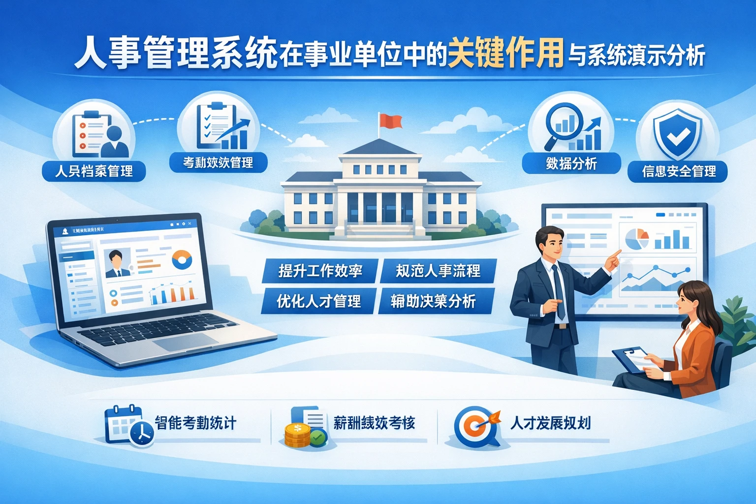 人事管理系统在事业单位中的关键作用与系统演示分析