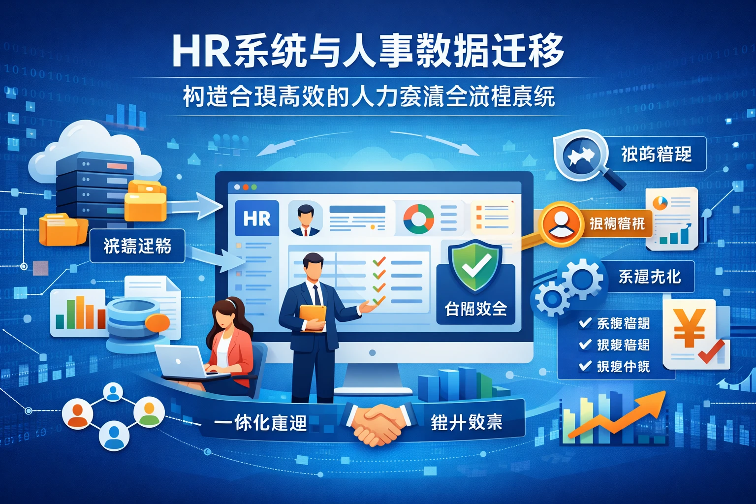 HR系统与人事数据迁移：构建合规高效的人力资源全流程系统