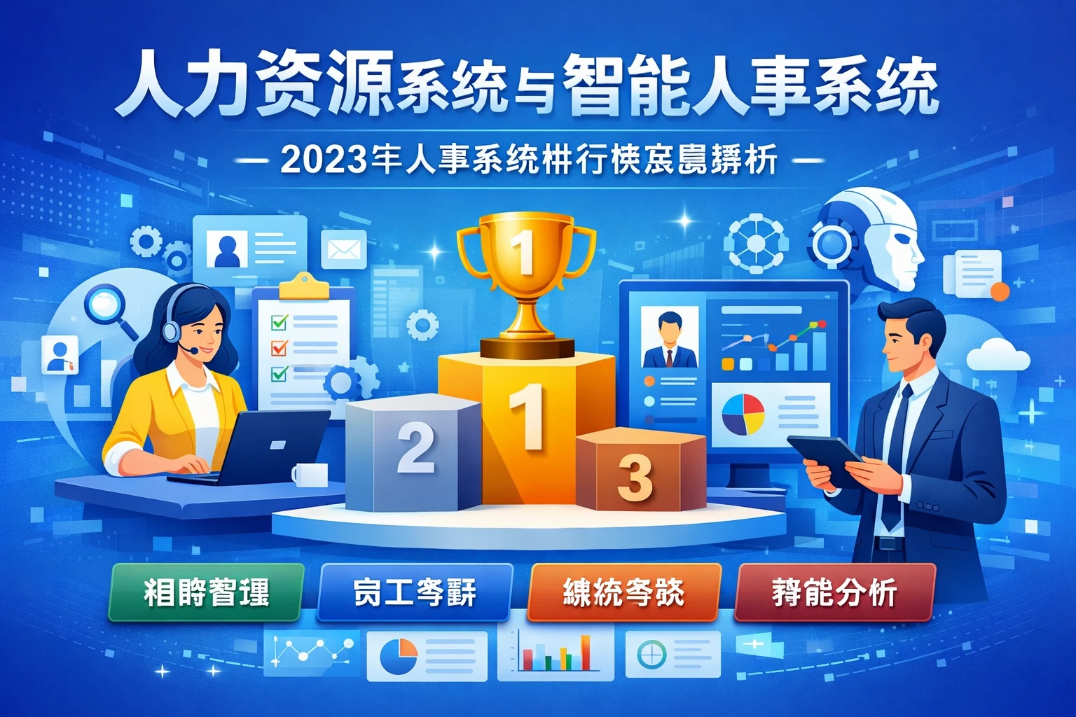 人力资源系统与智能人事系统：2023年人事系统排行榜深度解析