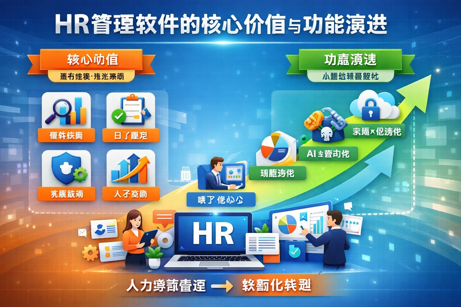 HR管理软件的核心价值与功能演进