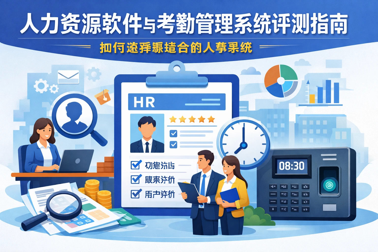 人力资源软件与考勤管理系统评测指南：如何选择最适合的人事系统