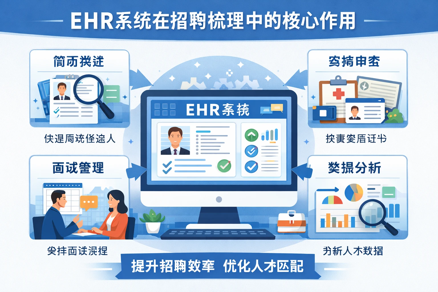 EHR系统在招聘梳理中的核心作用