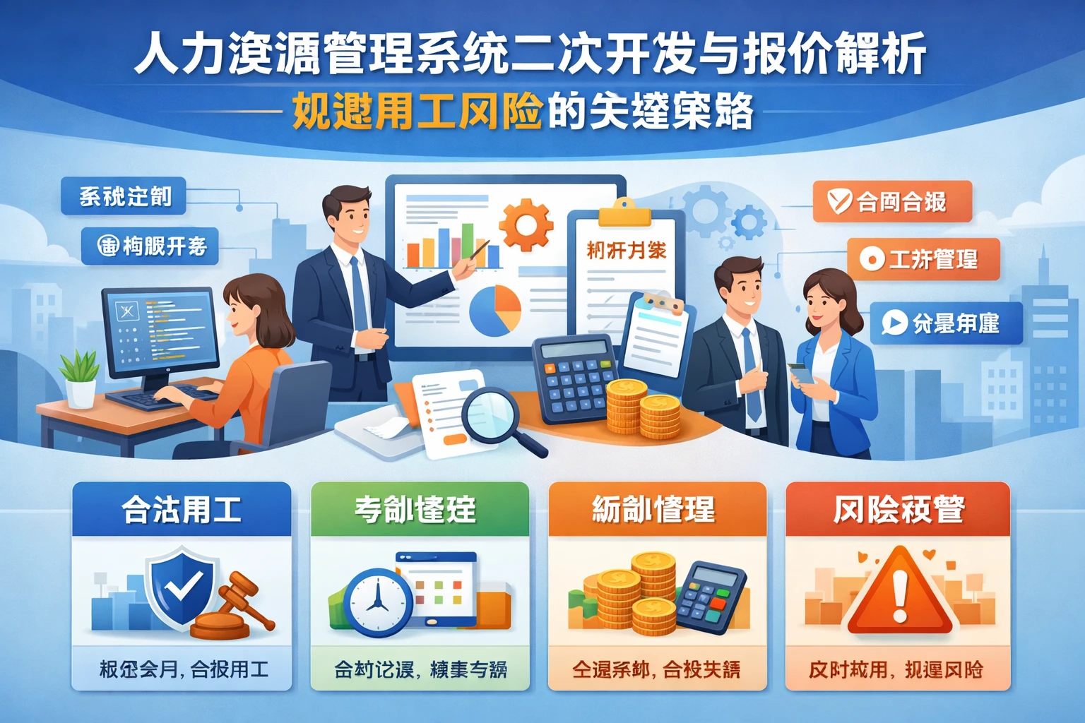 人力资源管理系统二次开发与报价解析：规避用工风险的关键策略