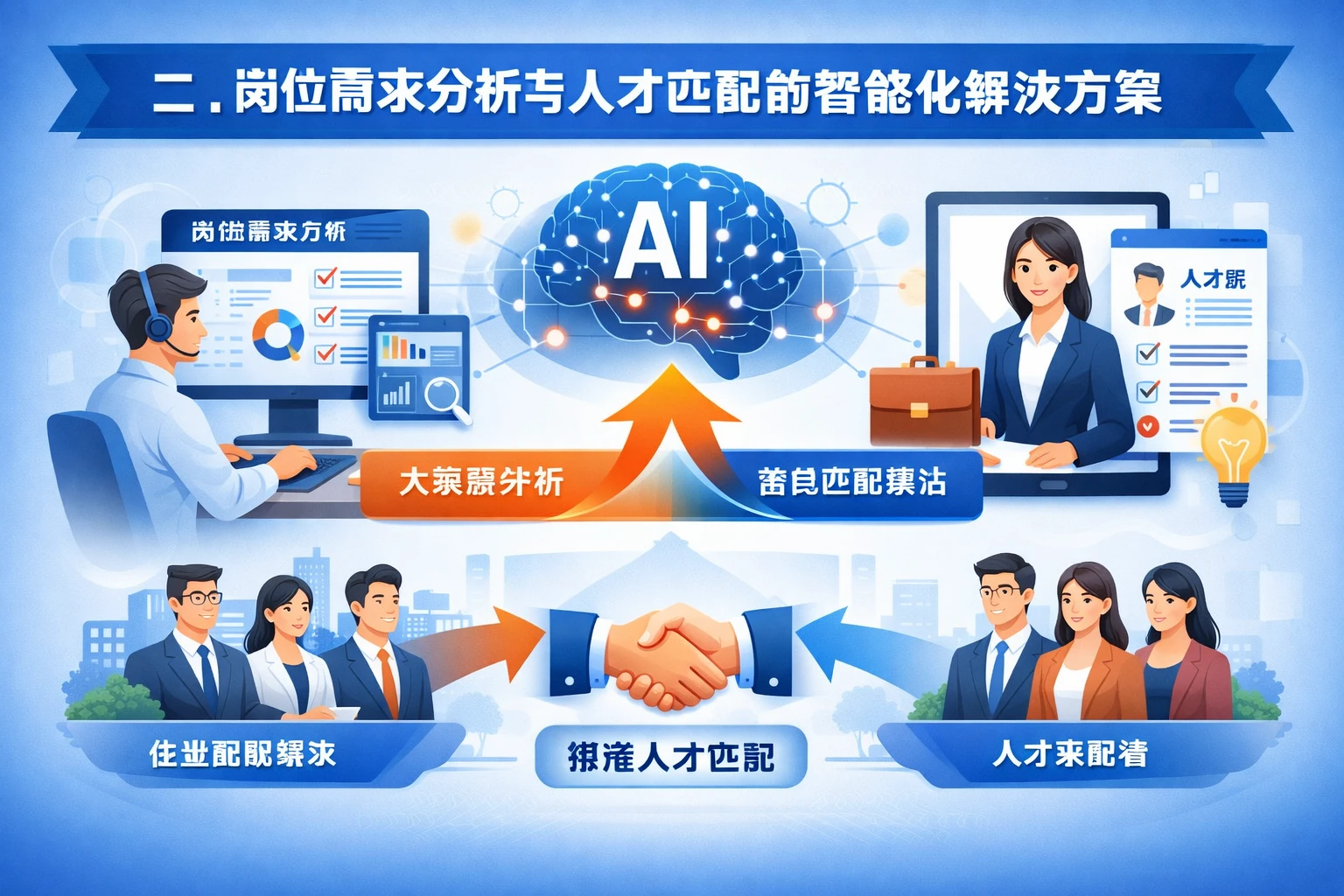 二、岗位需求分析与人才匹配的智能化解决方案
