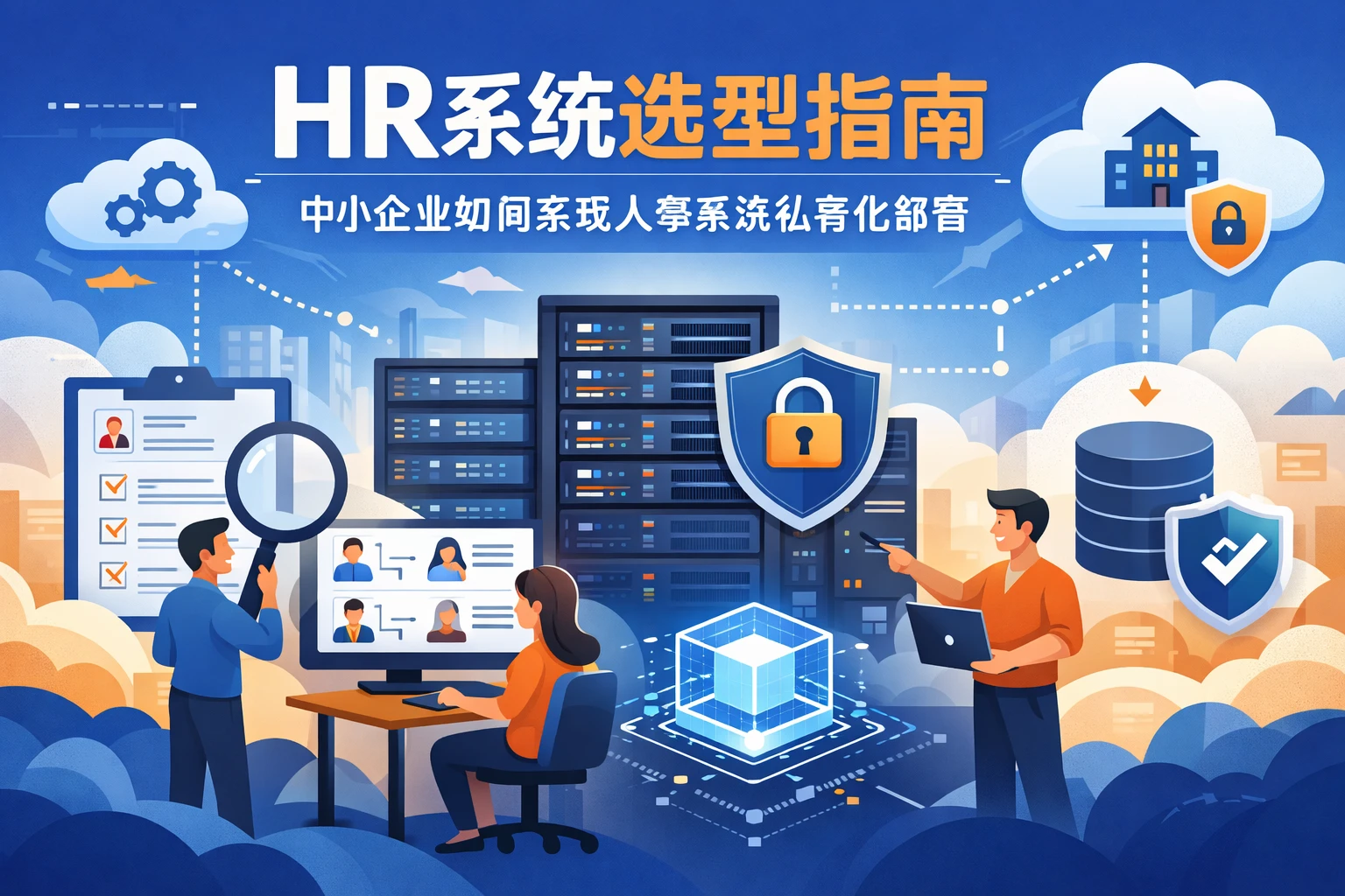 HR系统选型指南:中小企业如何实现人事系统私有化部署