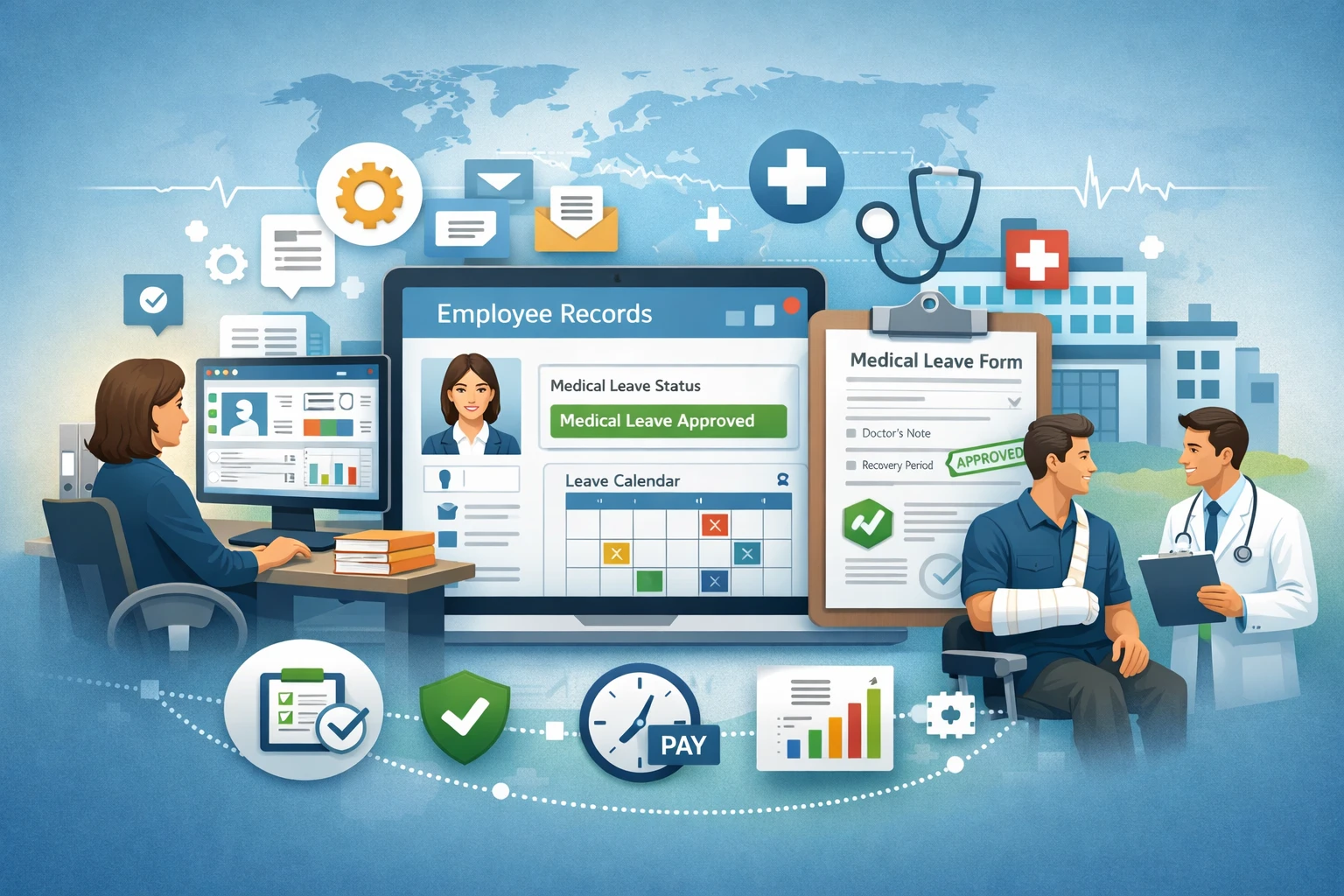 HR管理软件与员工档案系统在医疗期管理中的关键作用
