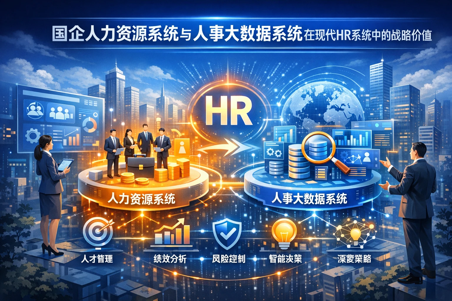 国企人力资源系统与人事大数据系统在现代HR系统中的战略价值