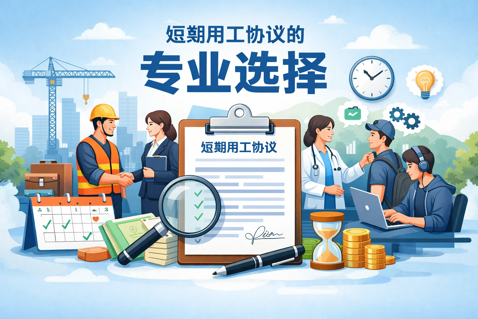 短期用工协议的专业选择