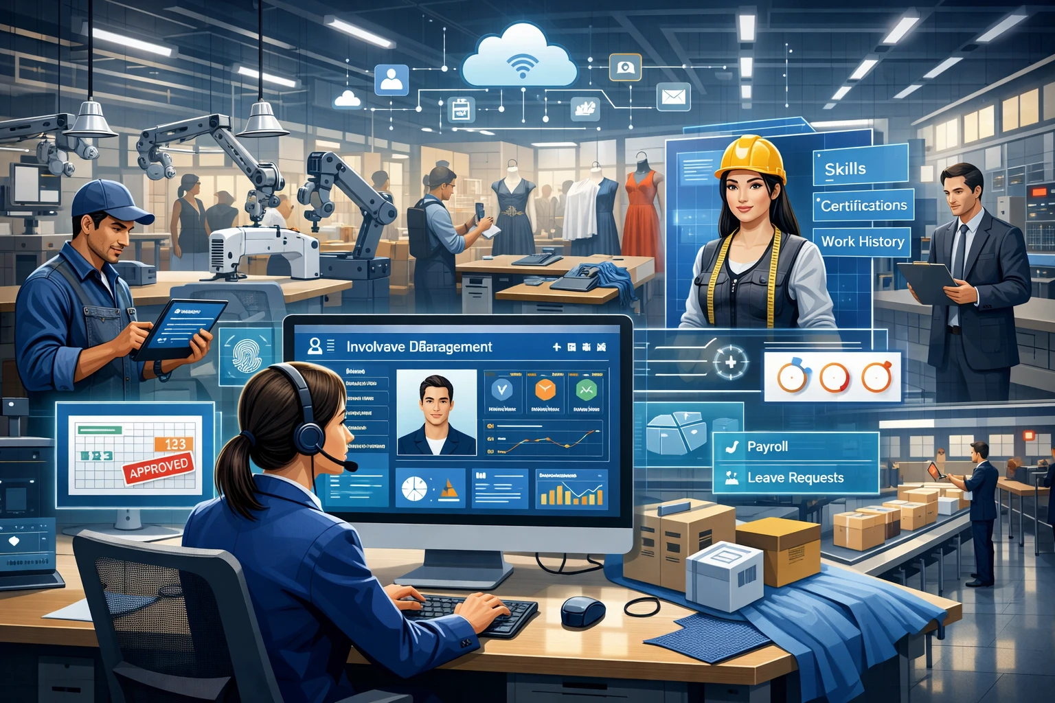 制造业数字化人事管理系统在服装行业的创新应用