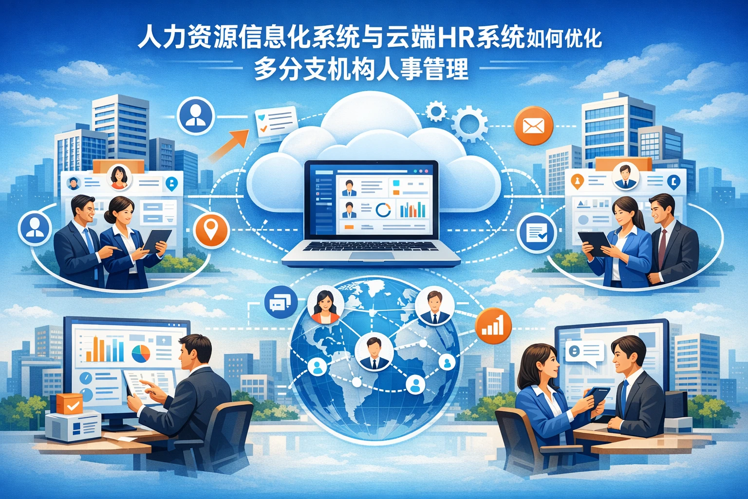 人力资源信息化系统与云端HR系统如何优化多分支机构人事管理