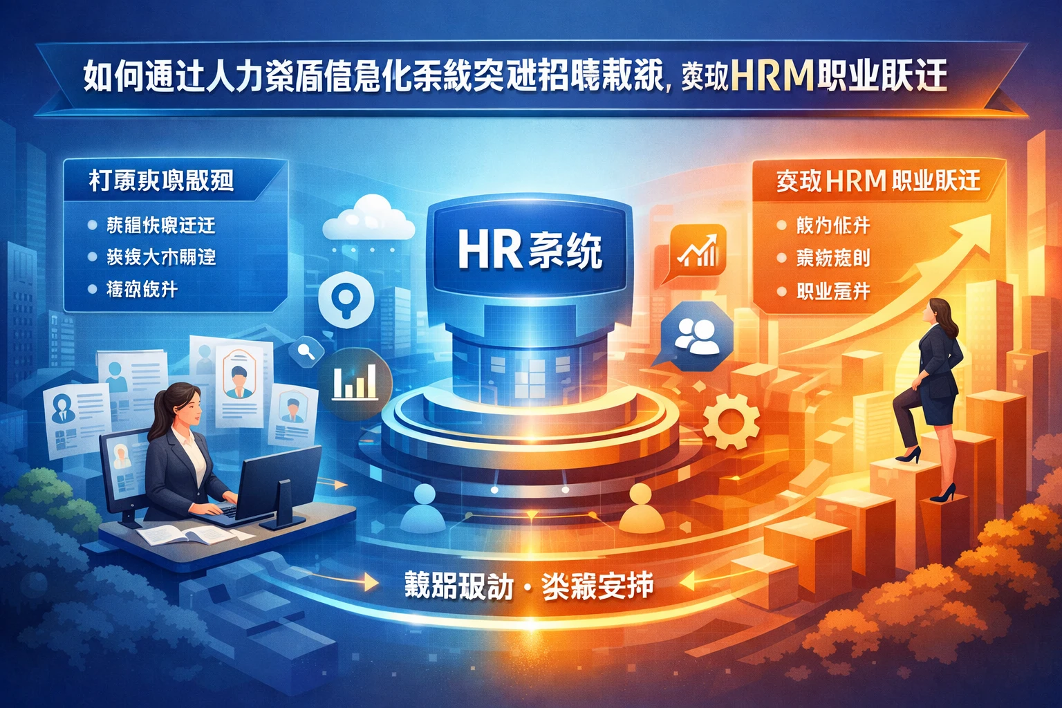 如何通过人力资源信息化系统突破招聘瓶颈，实现HRM职业跃迁