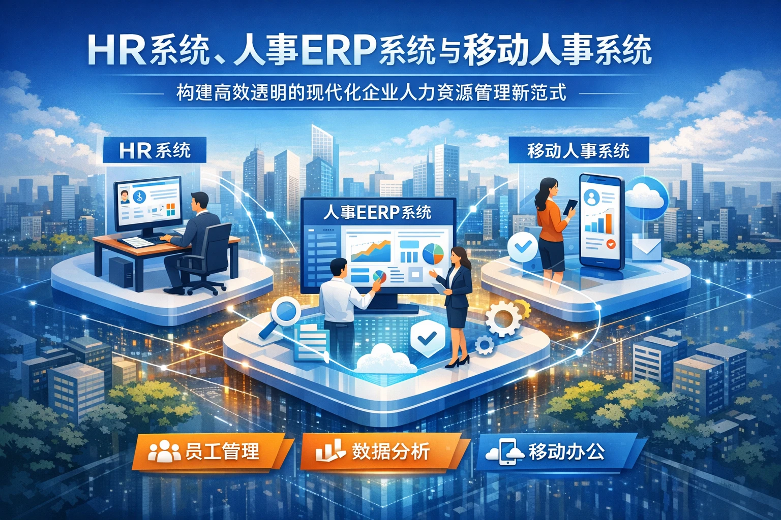 HR系统、人事ERP系统与移动人事系统:构建高效透明的现代化企业人力资源管理新范式