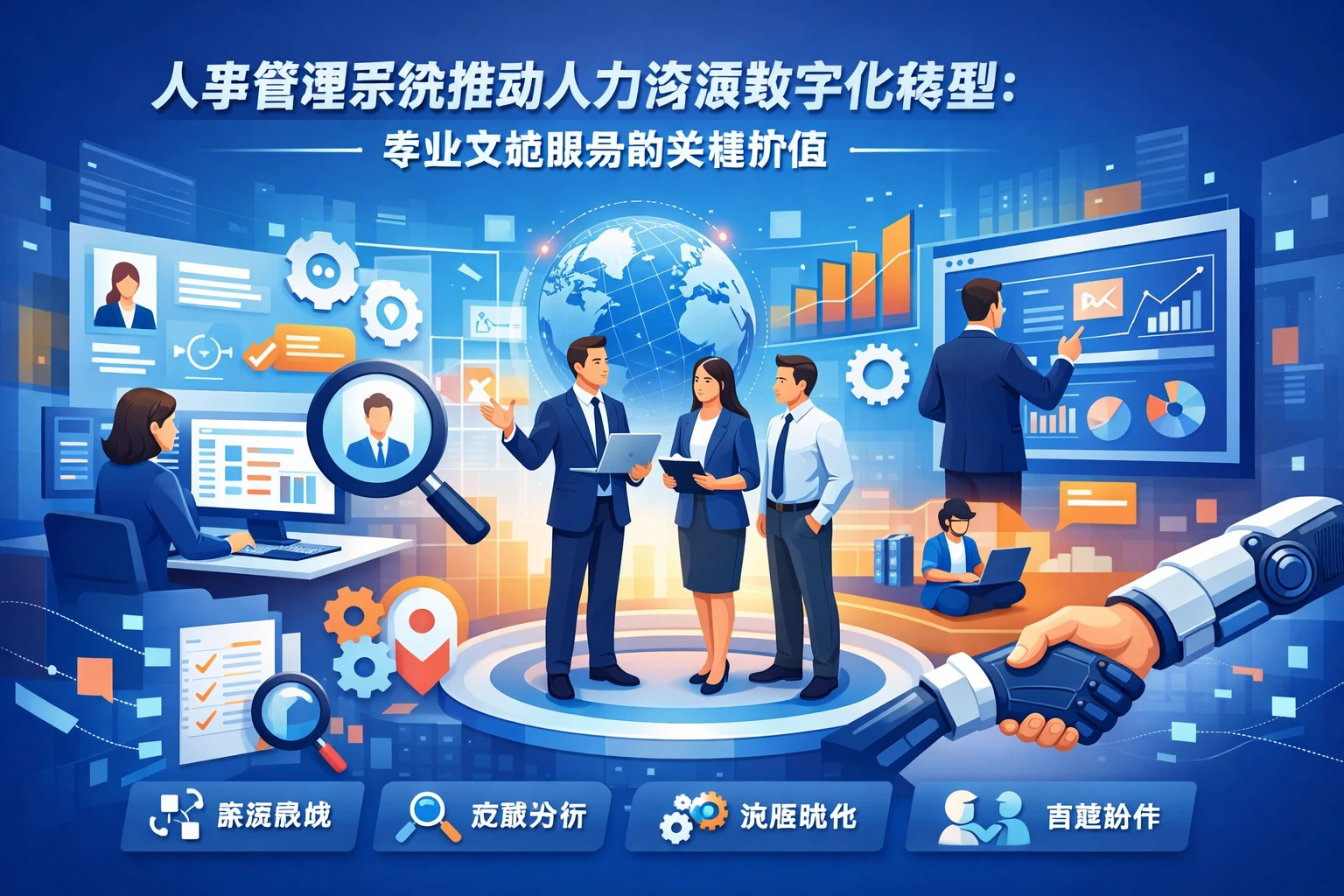 人事管理系统推动人力资源数字化转型:专业实施服务的关键价值