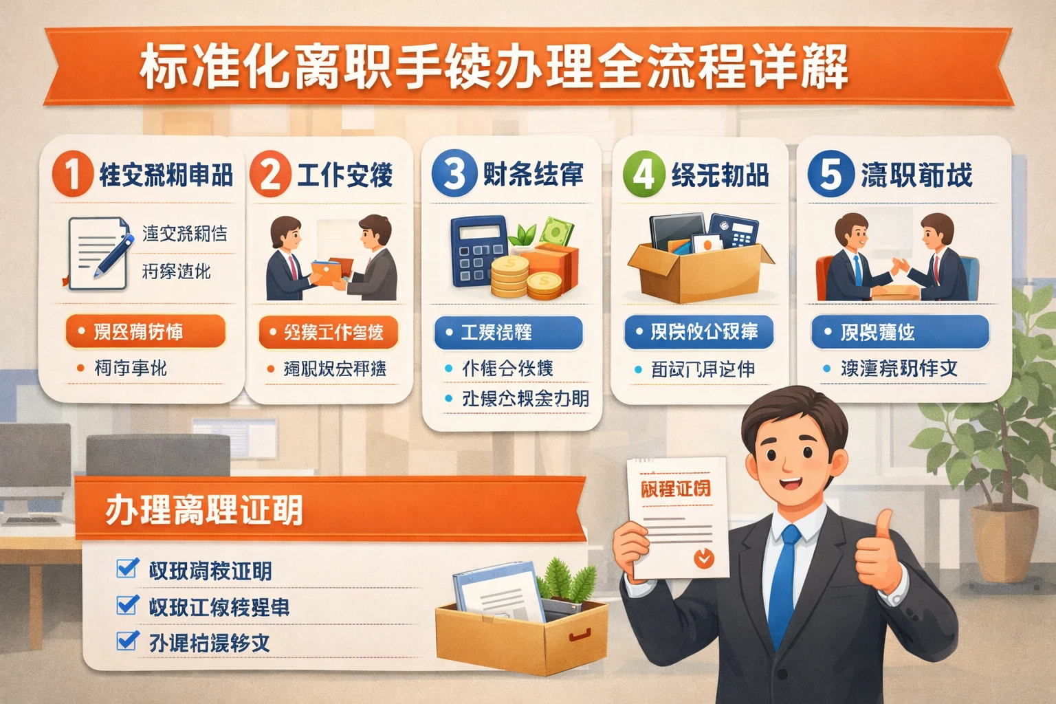 标准化离职手续办理全流程详解