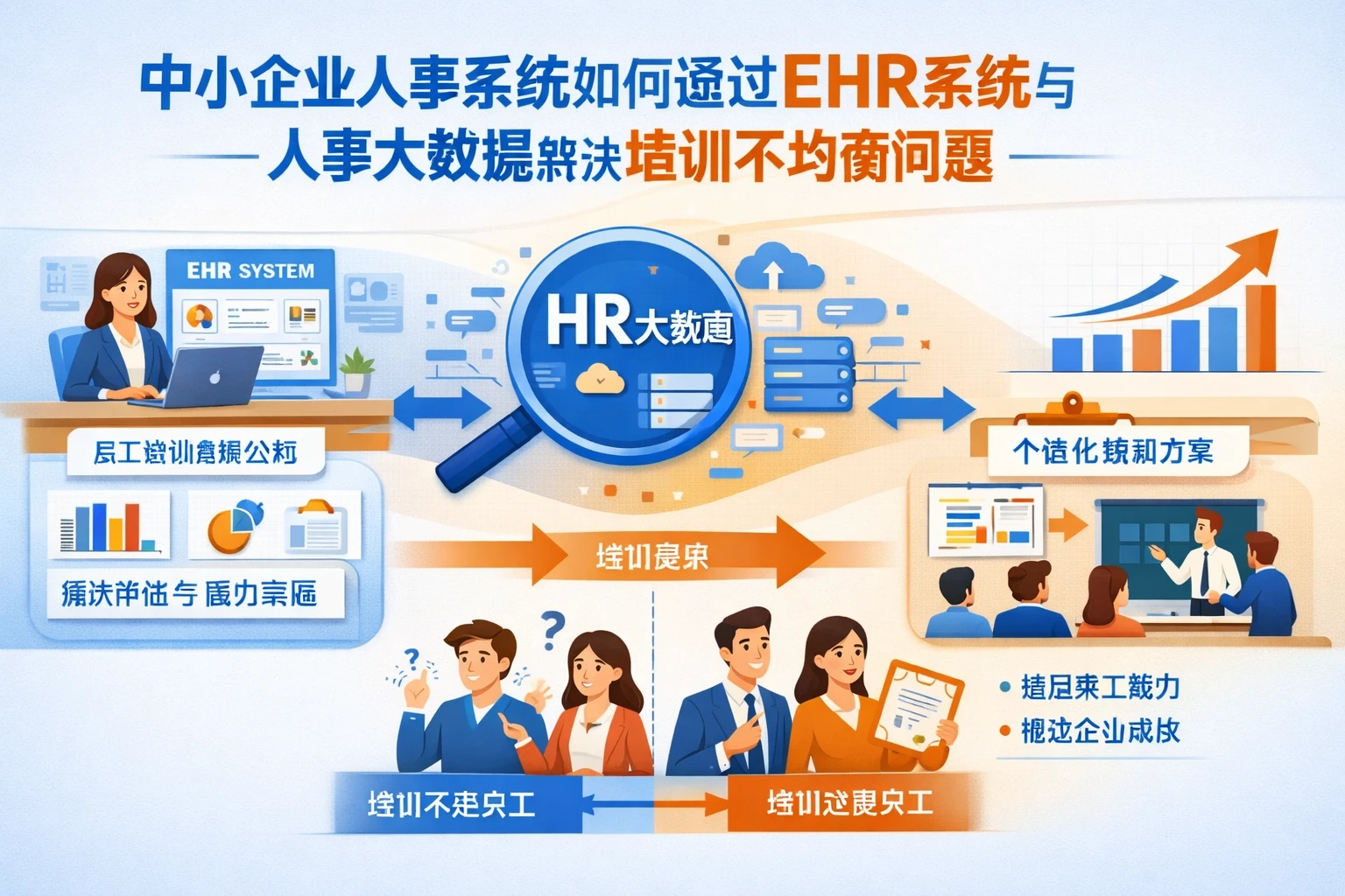 中小企业人事系统如何通过EHR系统与人事大数据解决培训不均衡问题