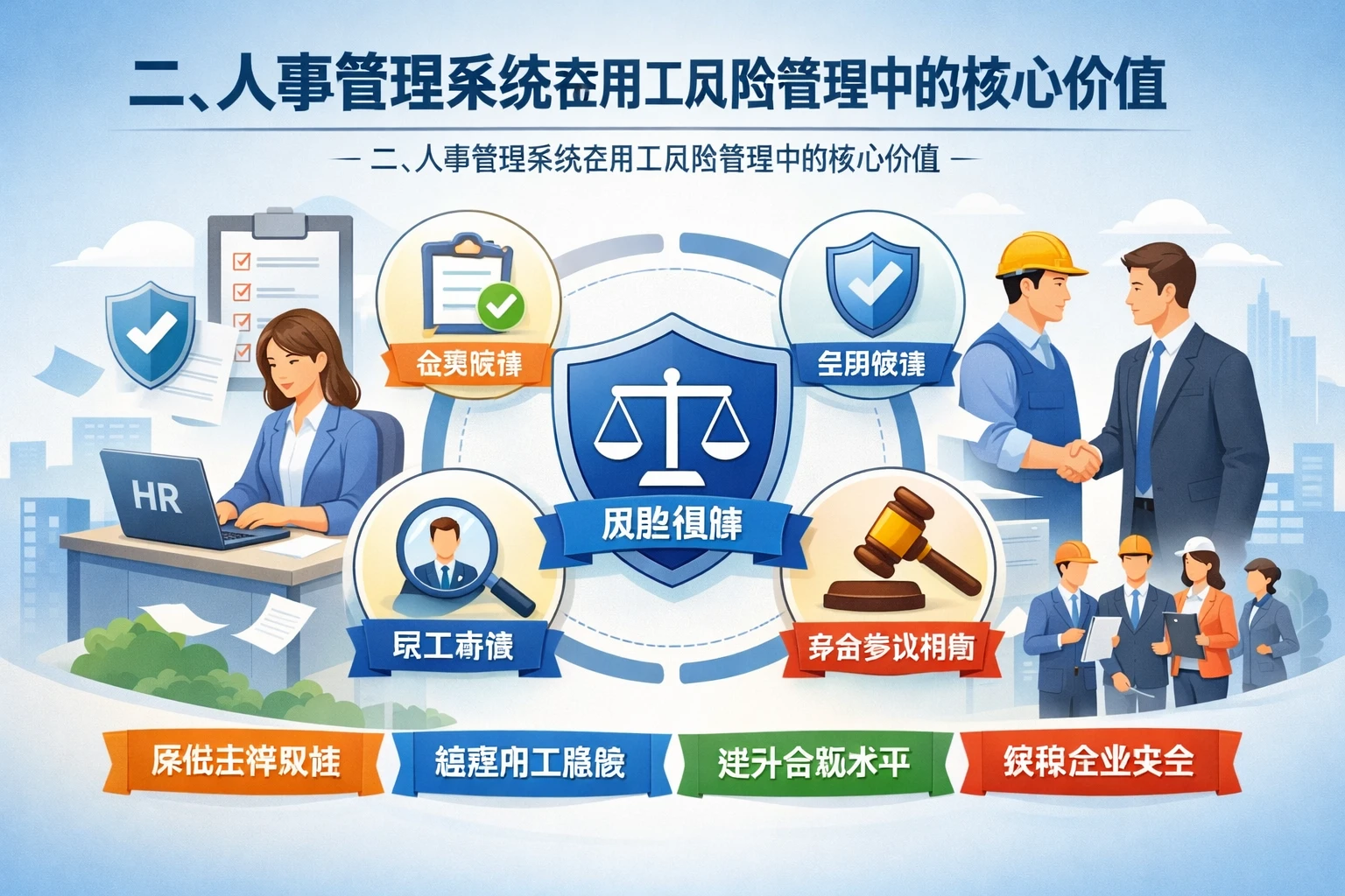 二、人事管理系统在用工风险管理中的核心价值