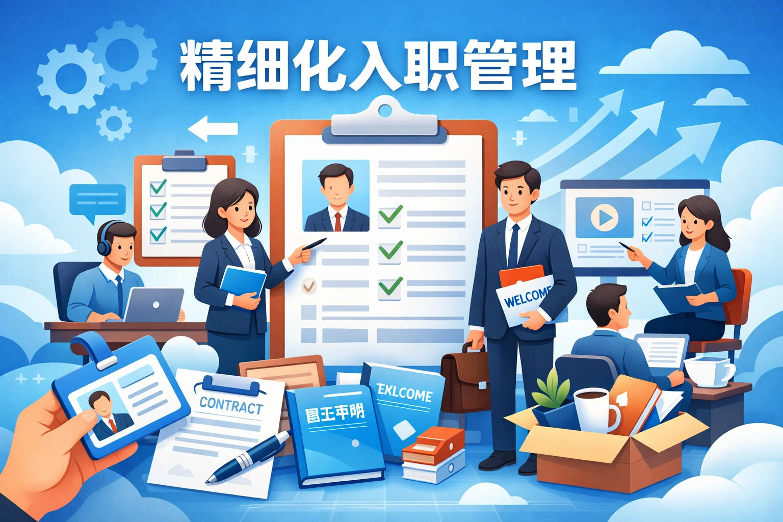 精细化入职管理