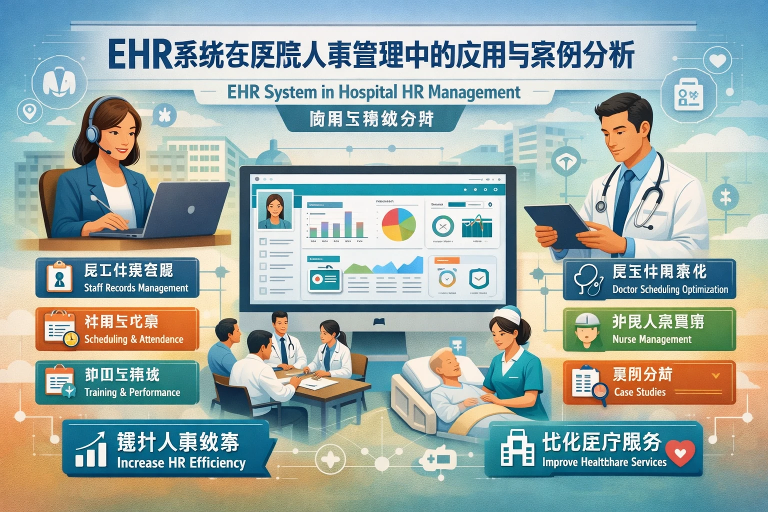 EHR系统在医院人事管理中的应用与案例分析